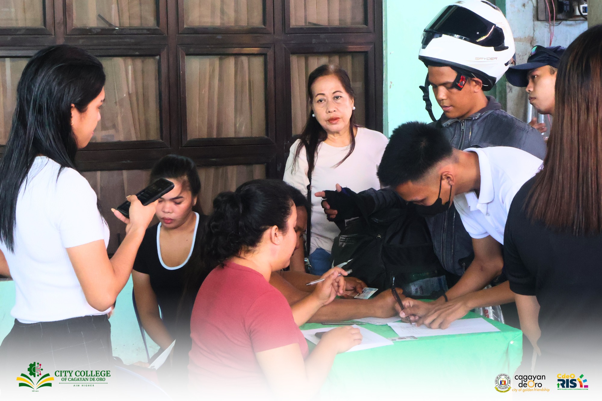 City College of CDO-TSTI Holds its 1st Barangay Caravan for 2024 in Barangay Carmen!