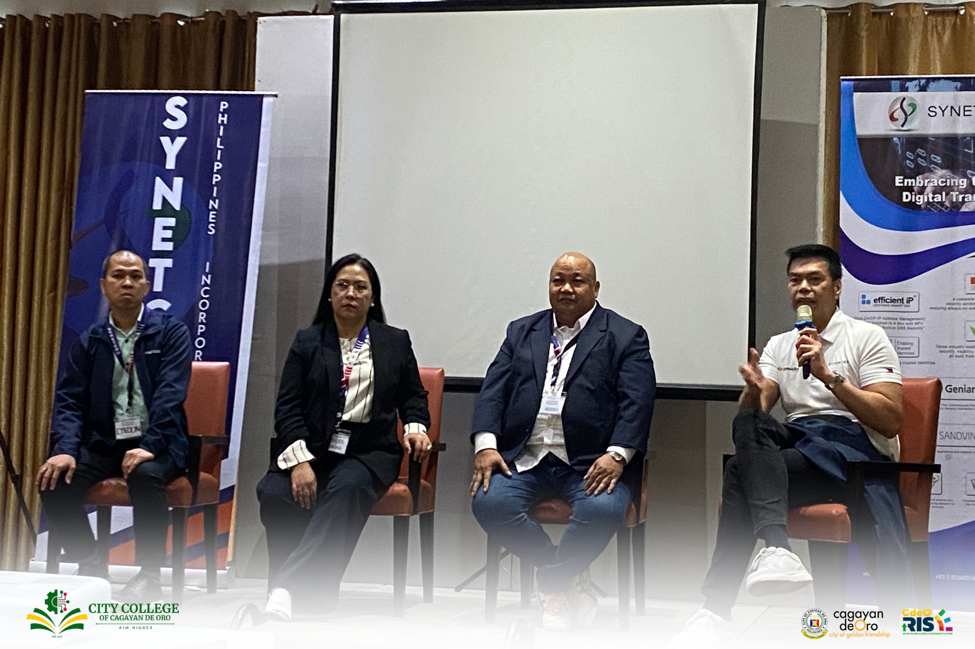 Synetcom Philippines, Inc. hosted Cyberbayanihan 3.0 at Limketkai Lux Hotel, in collaboration with the City College of Cagayan De Oro