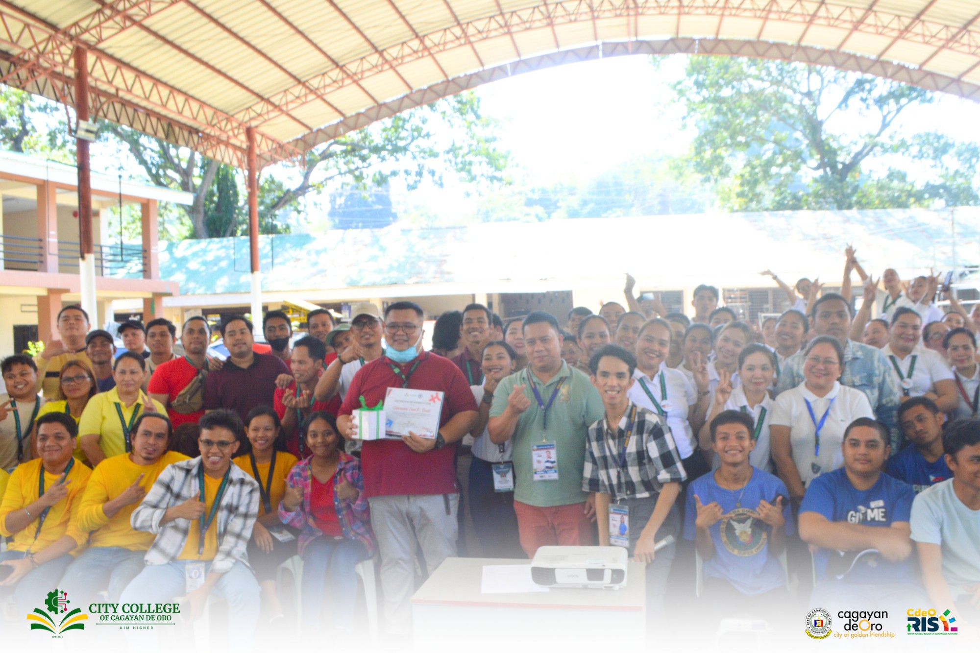 City College of Cagayan de Oro Tech-Voc Trainees undergo a special training on Gender and Sex Education in the Workplace.