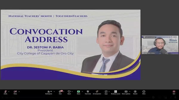 DR. Babia speaks up on Personal Development on World Teachers' Month - Image 3