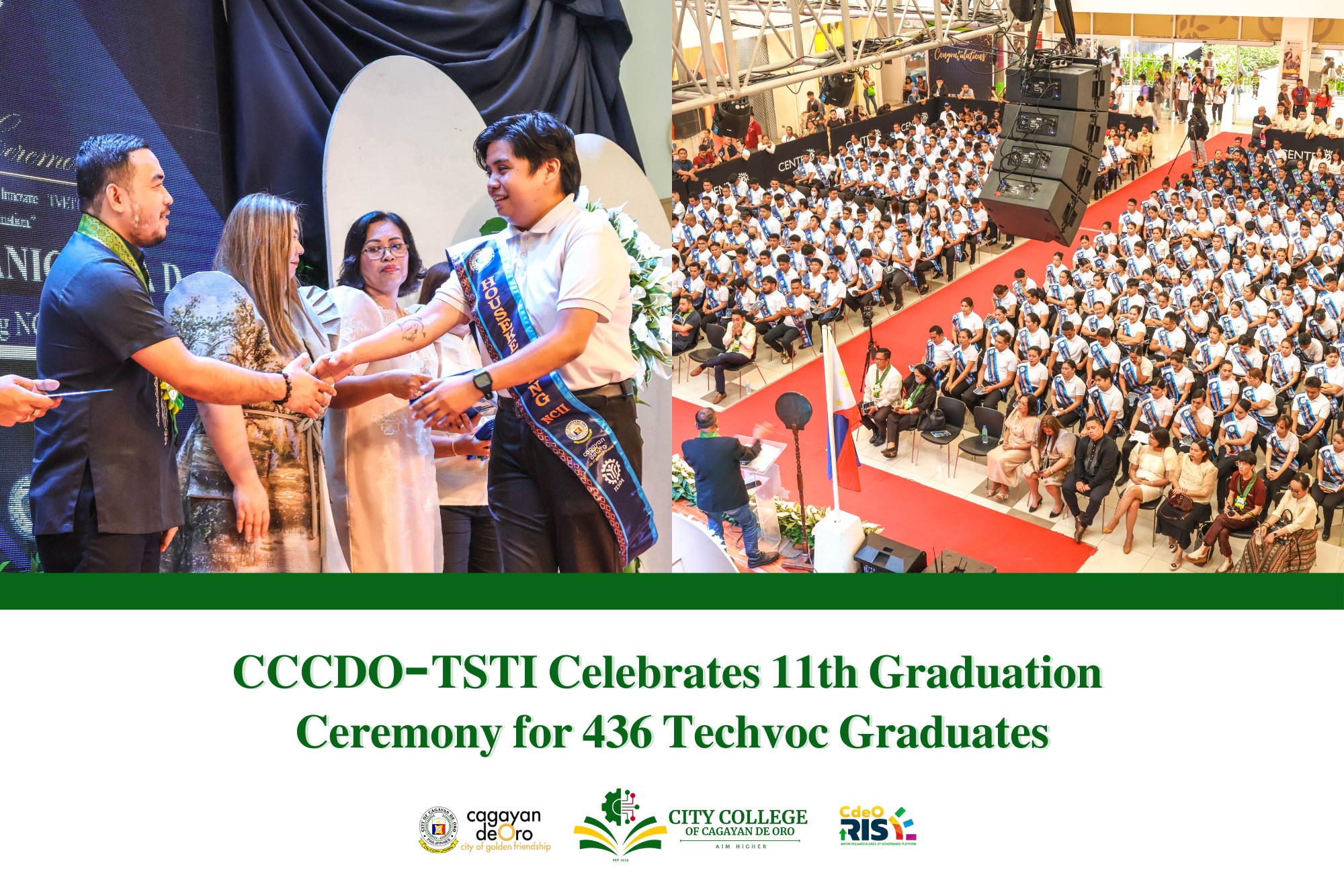 CCCDO-TSTI Celebrates 11th Graduation Ceremony for 436 Techvoc Graduates - Image 3