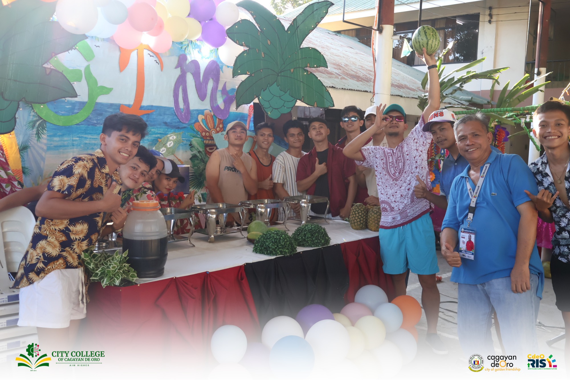 City College of Cagayan de Oro -TSTI techvoc trainees celevrate victories as One Family, One Community