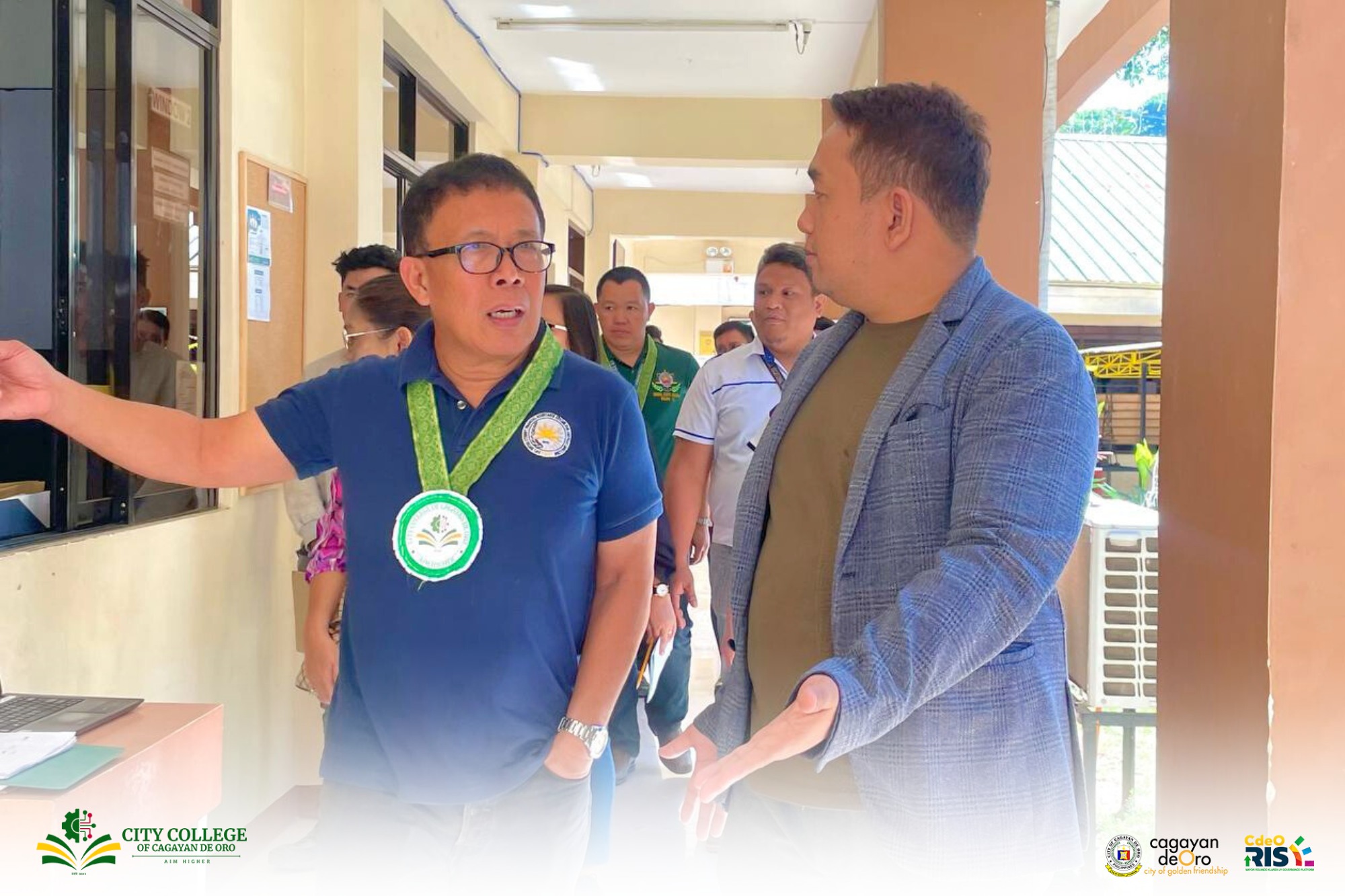 CHED 10 Regional Director, Dr. Freddie T. Bernal visits TSTI