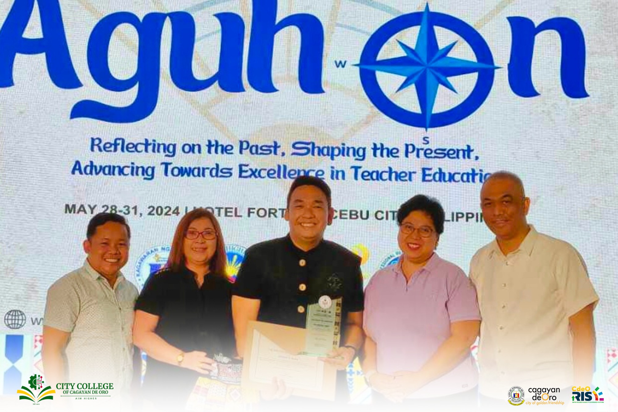 Dr. Jestoni Babia, City College of CDO Interim President, Receives Plaque of Recognition for Contributions to Teacher Education Excellence - Image 3