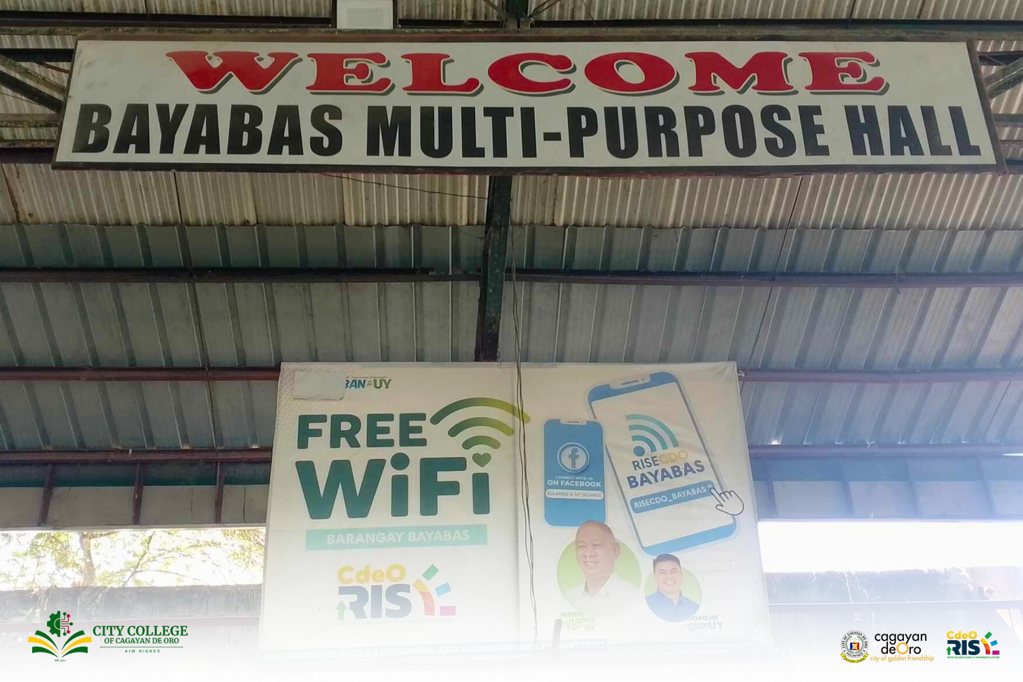 City College of Cagayan de Oro Brings Barangay Caravan to Barangay Bayabas