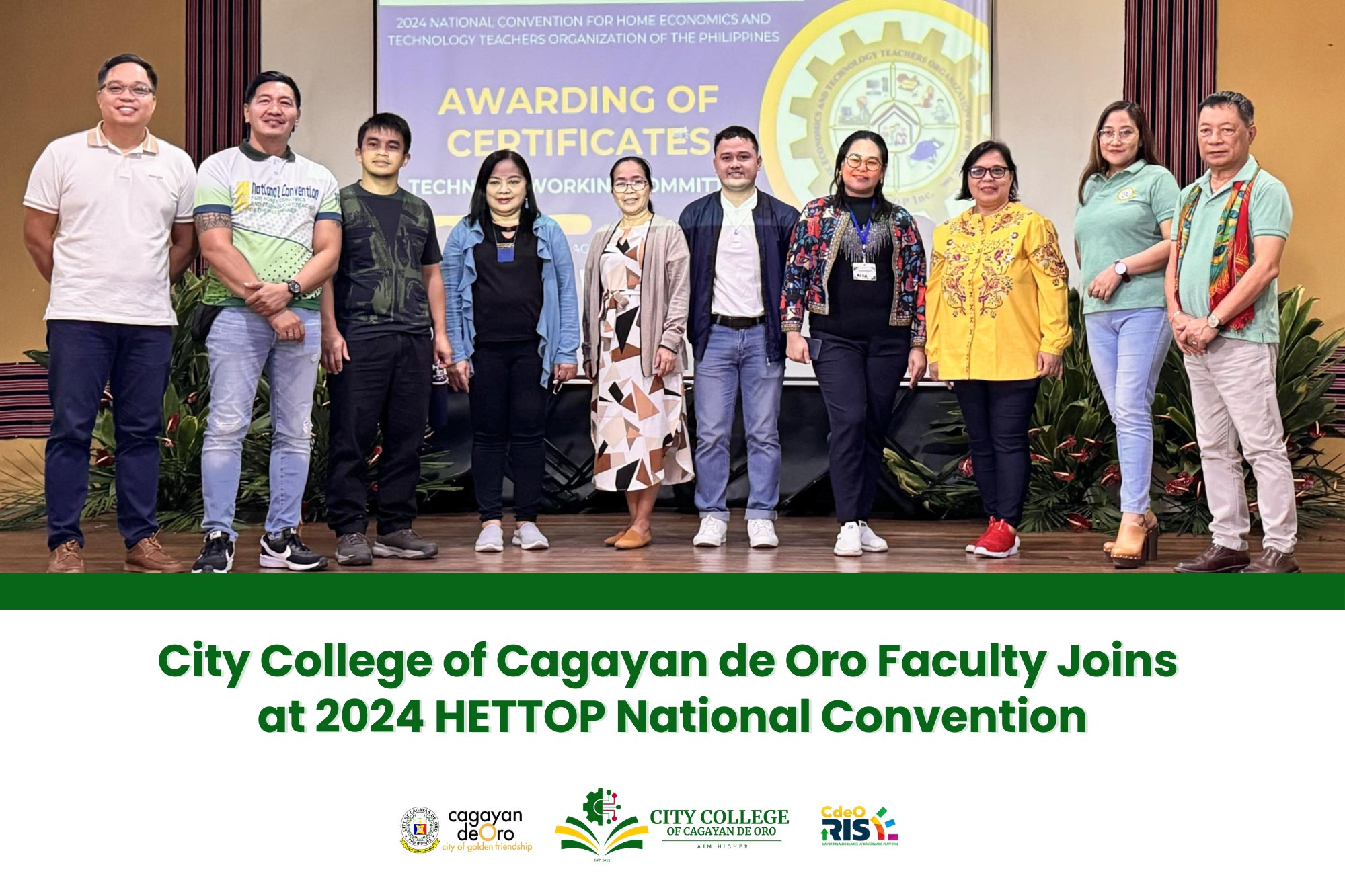 City College of Cagayan de Oro Faculty Joins at 2024 HETTOP National Convention - Image 3