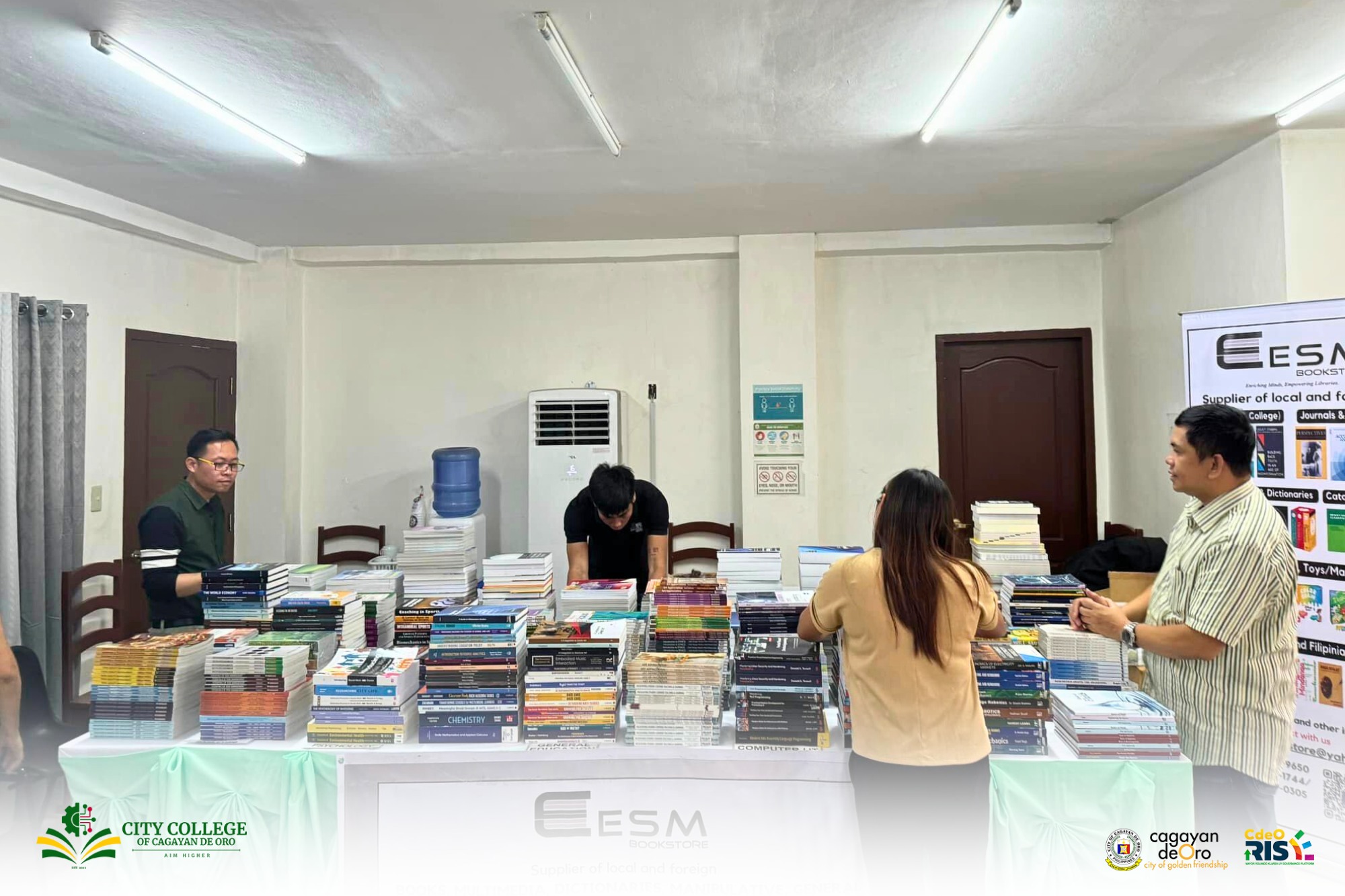 City College of Cagayan de Oro Successfully Hosts a 2-Day Book Fair Activity