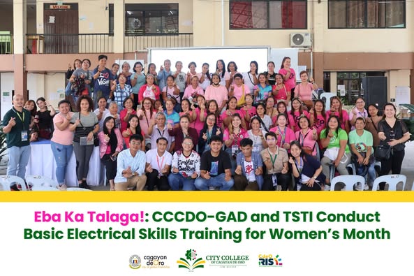 Eba Ka Talaga!: CCCDO-GAD and TSTI Conduct Basic Electrical Skills Training for Women’s Month - Image 3