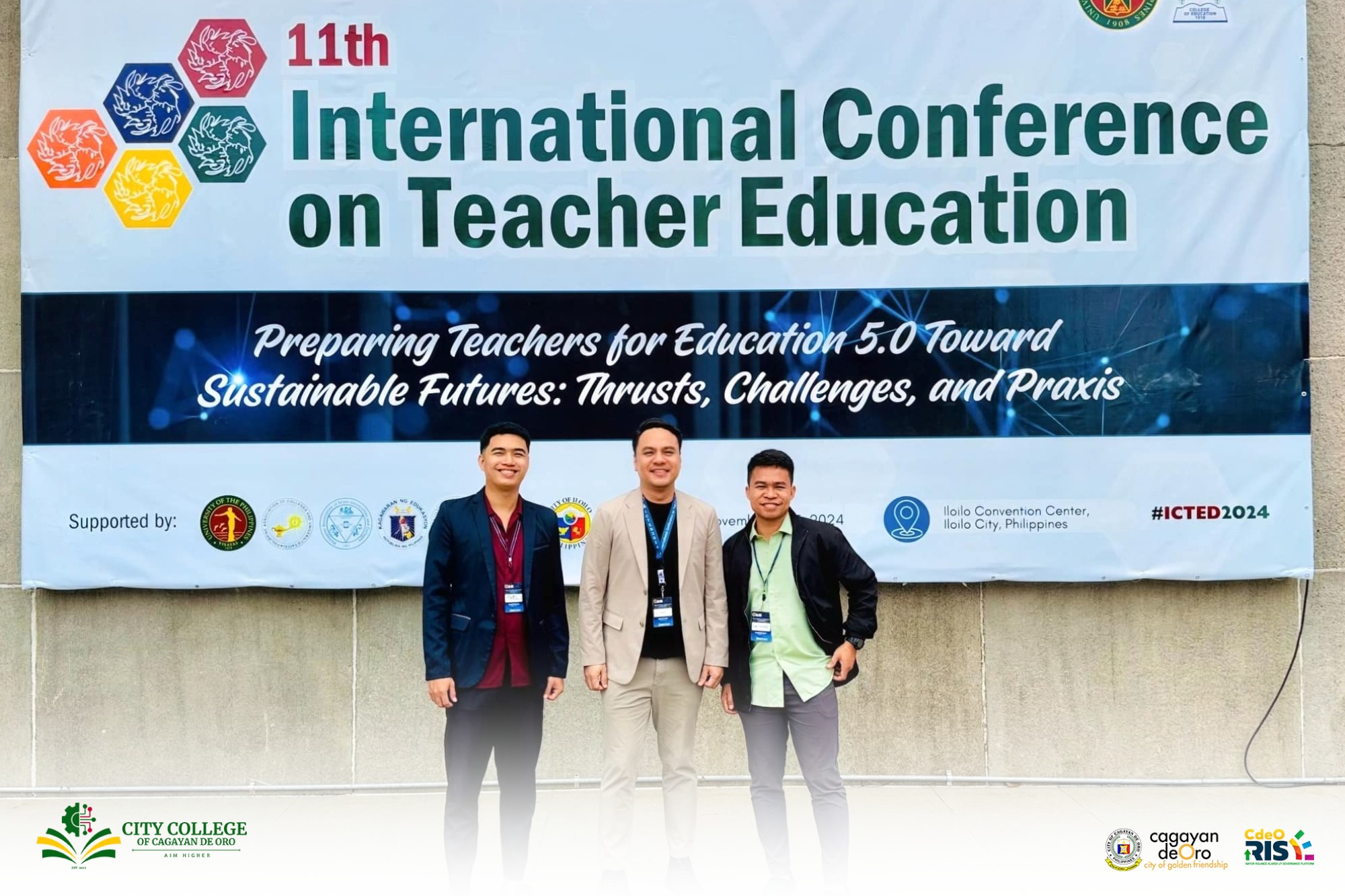 City College of CDO Presents Community-Driven Disaster Resilience Study at ICTED 2024 - Image 3