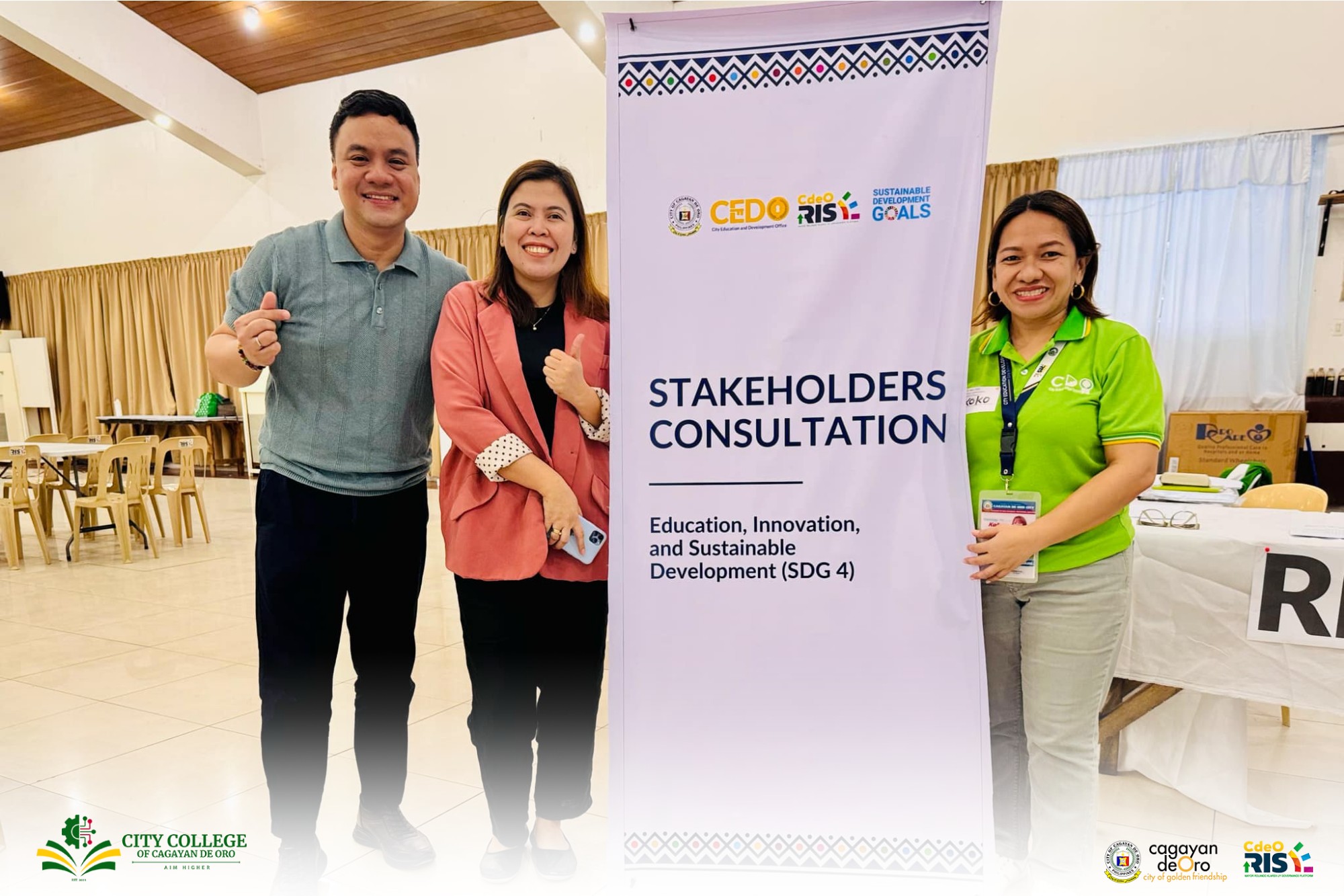 City College of Cagayan de Oro Champions Innovation and Inclusive Education at CDO Stakeholders Consultation