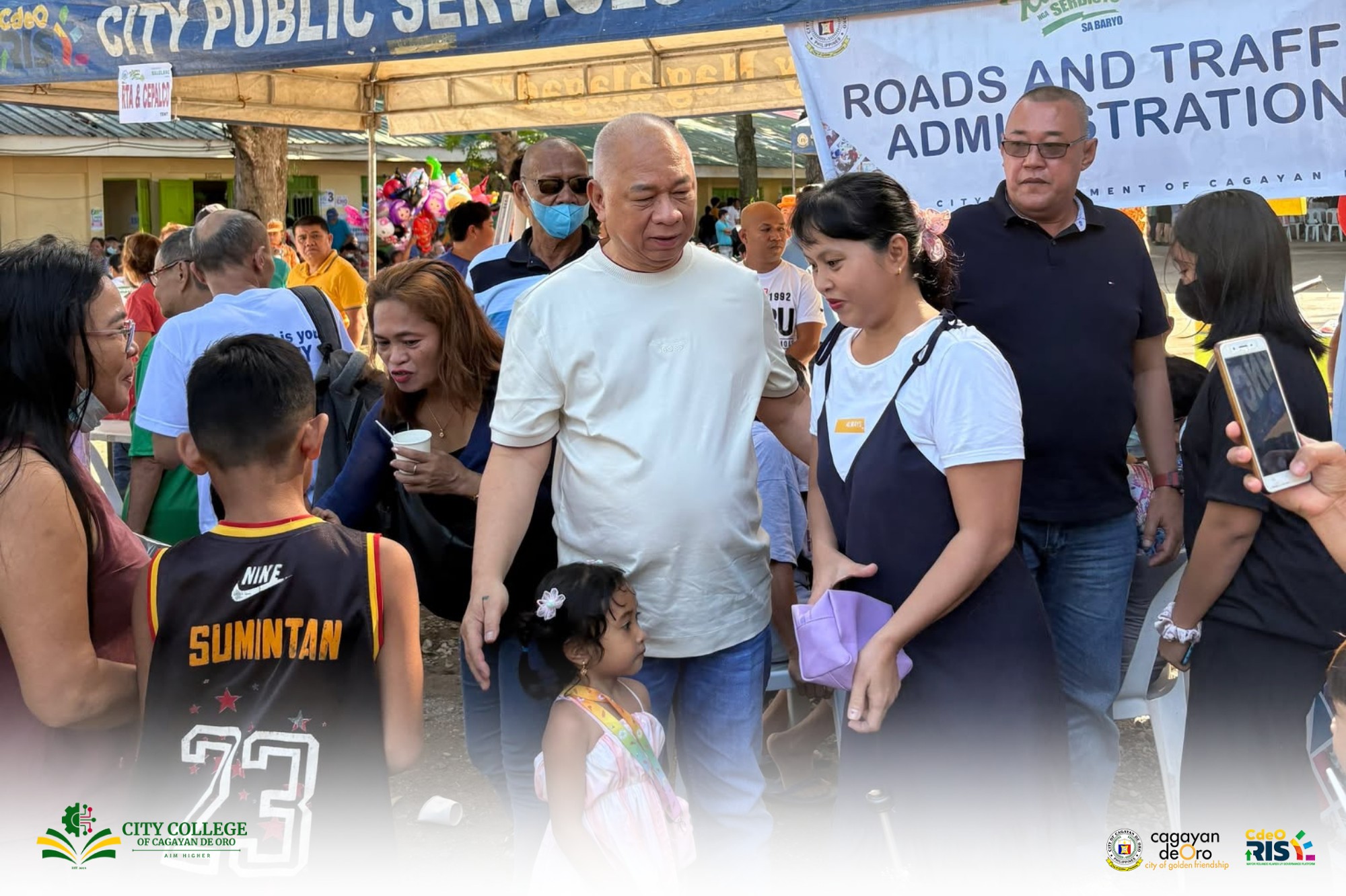 City College of CDO Promotes Free and Quality Education at Klarex nga Serbisyo sa Baryo (KSB)