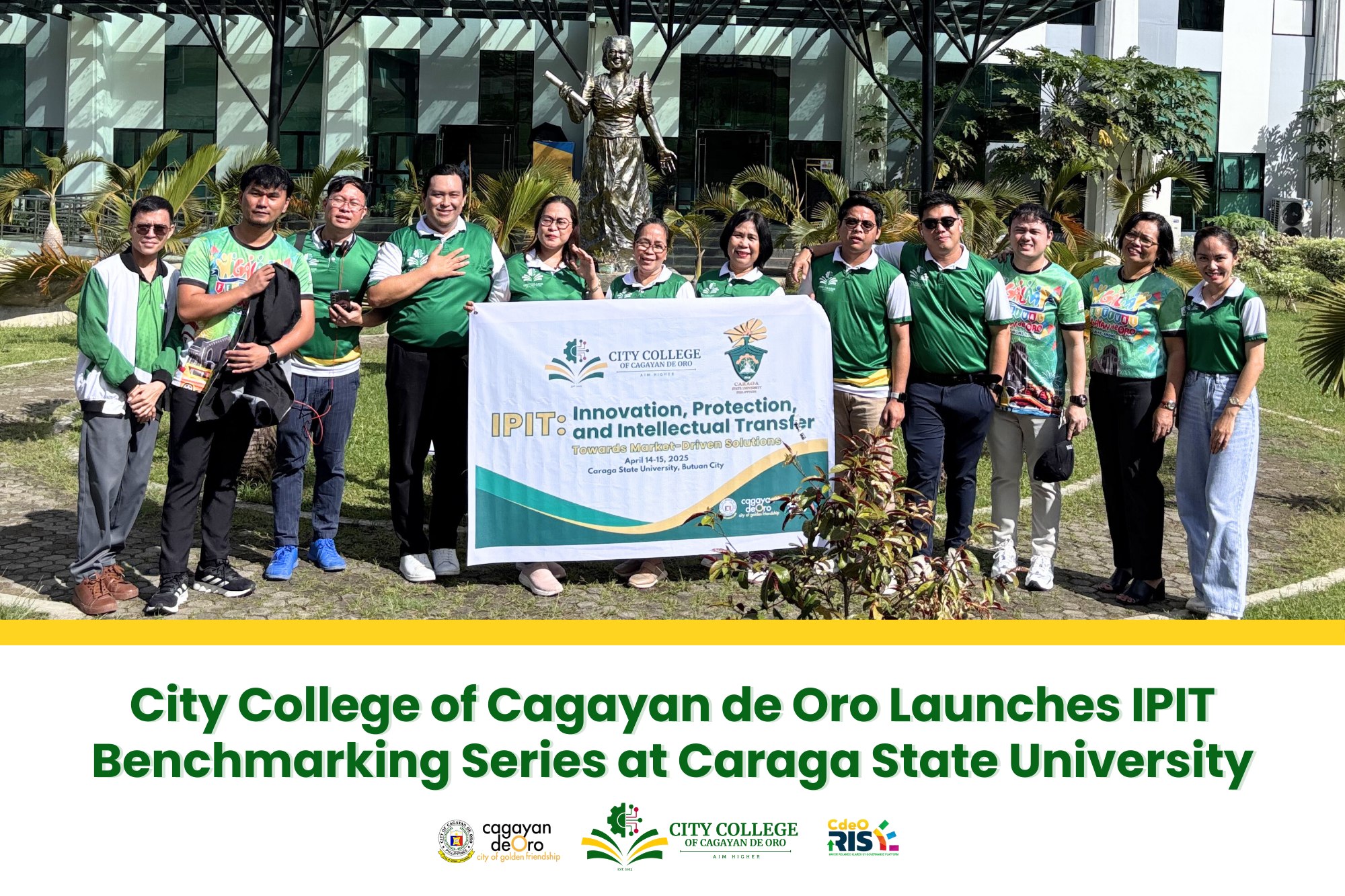 City College of Cagayan de Oro Launches IPIT Benchmarking Series at Caraga State University - Image 2