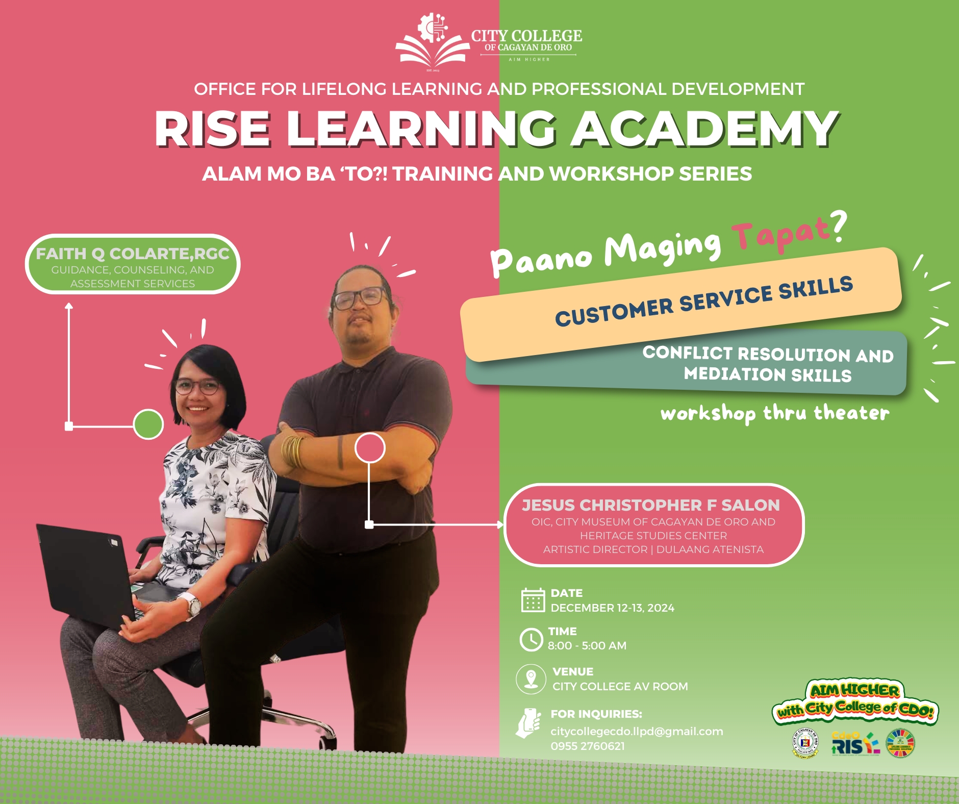 Empowering LGU Frontliners | Exclusive Workshop on Customer Service and Conflict Resolution - Image 1