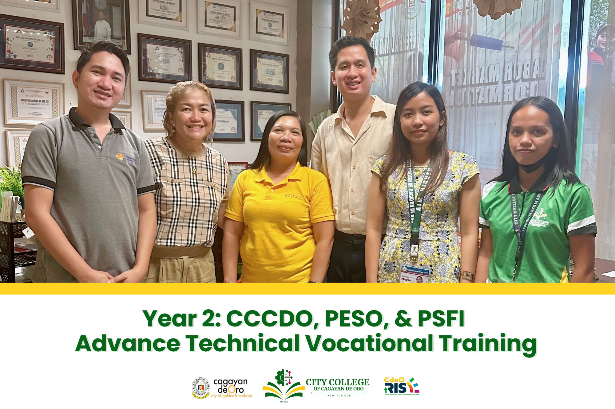 Year 2: CCCDO, PESO, & PSFI Advance Technical Vocational Training - Image 2