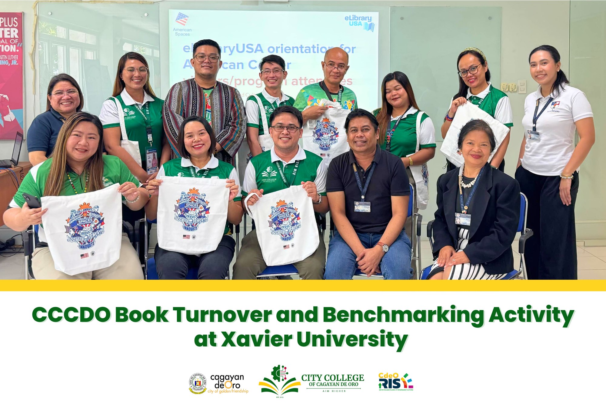 CCCDO Book Turnover and Benchmarking Activity at Xavier University - Image 2