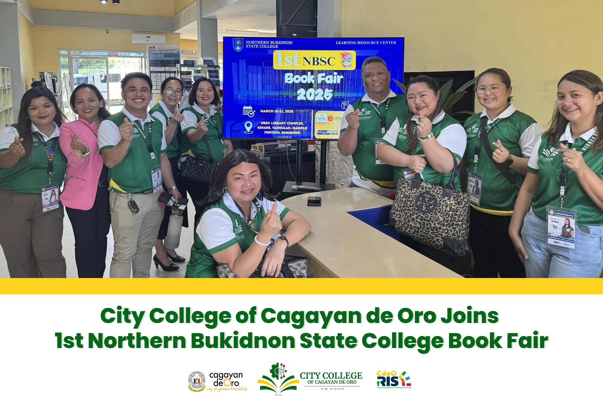 City College of Cagayan de Oro Joins 1st Northern Bukidnon State College Book Fair - Image 2