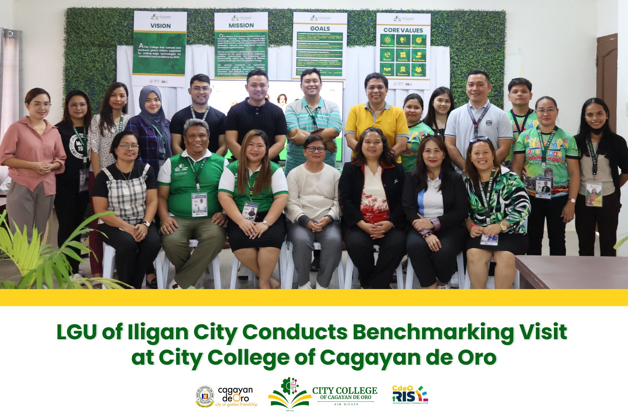 LGU of Iligan City Conducts Benchmarking Visit at City College of Cagayan de Oro - Image 2