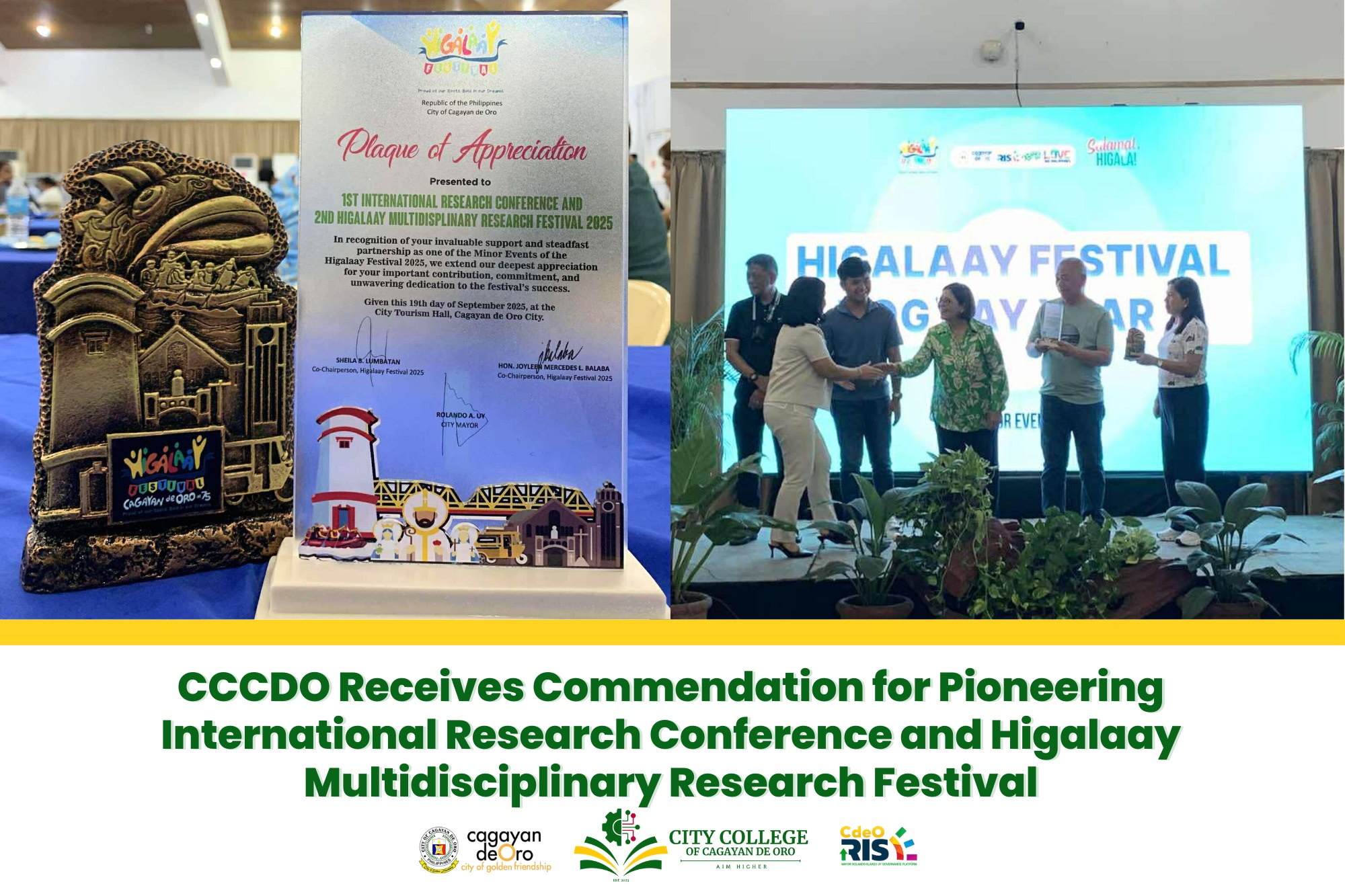 𝗖𝗖𝗖𝗗𝗢 𝗥𝗲𝗰𝗲𝗶𝘃𝗲𝘀 𝗖𝗼𝗺𝗺𝗲𝗻𝗱𝗮𝘁𝗶𝗼𝗻 𝗳𝗼𝗿 𝗣𝗶𝗼𝗻𝗲𝗲𝗿𝗶𝗻𝗴 𝗜𝗻𝘁𝗲𝗿𝗻𝗮𝘁𝗶𝗼𝗻𝗮𝗹 𝗥𝗲𝘀𝗲𝗮𝗿𝗰𝗵 𝗖𝗼𝗻𝗳𝗲𝗿𝗲𝗻𝗰𝗲 𝗮𝗻𝗱 𝗛𝗶𝗴𝗮𝗹𝗮𝗮𝘆 𝗠𝘂𝗹𝘁𝗶𝗱𝗶𝘀𝗰𝗶𝗽𝗹𝗶𝗻𝗮𝗿𝘆 𝗥𝗲𝘀𝗲𝗮𝗿𝗰𝗵 𝗙𝗲𝘀𝘁𝗶𝘃𝗮𝗹 - Image 2