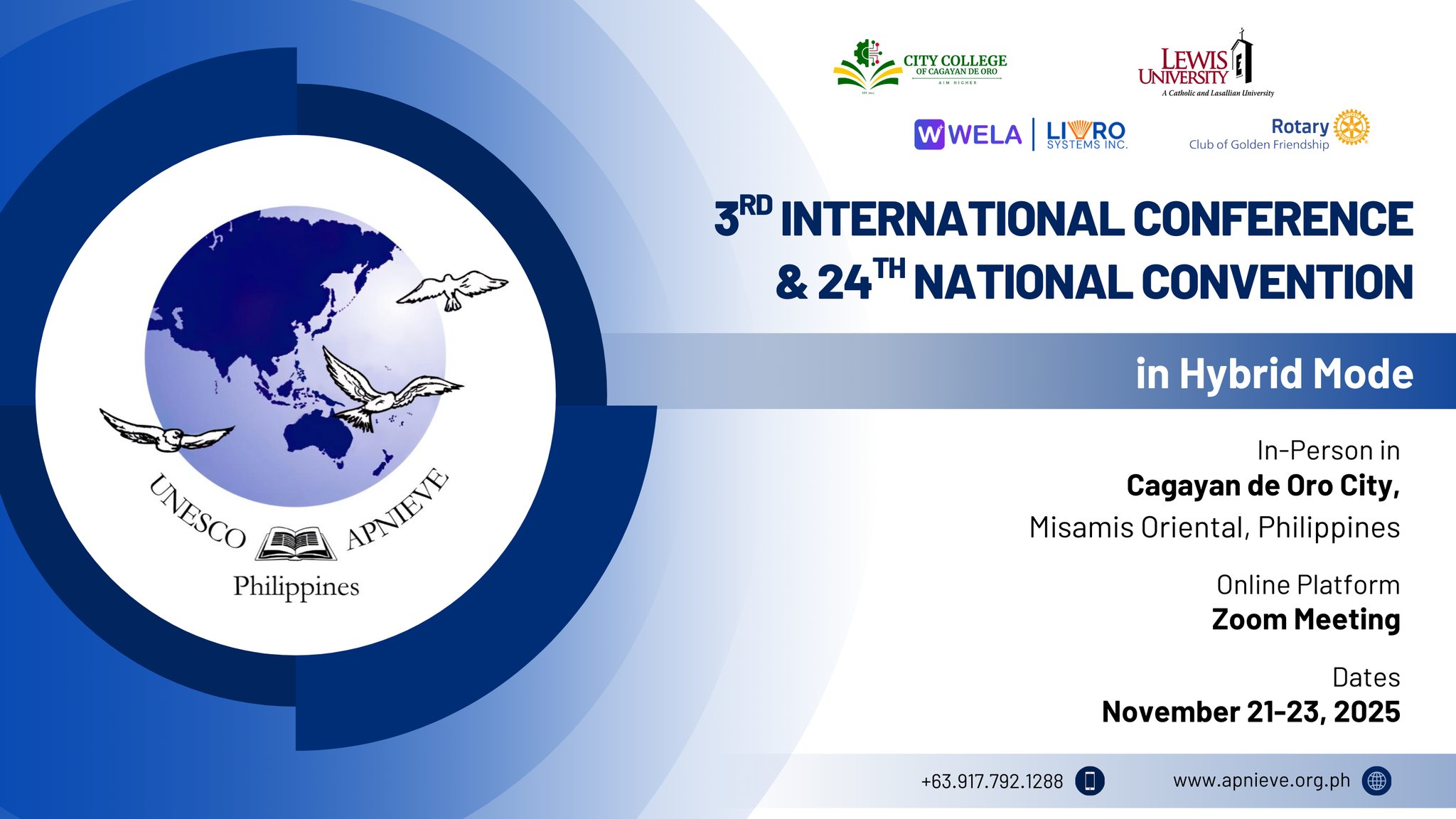 APNIEVE Philippines Launches 3rd International Conference on GenAI and Education