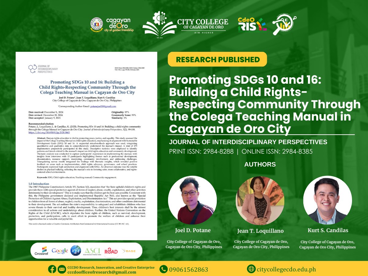 Research Publication Alert: Promoting SDGs 10 and 16 - Image 1