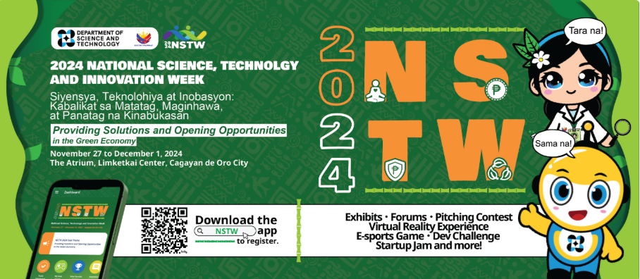 Let's Join the Department of Science And Technology (DOST 10) for Their National Science, Technology, and Innovation Week (NSTW) 2024! - Image 1
