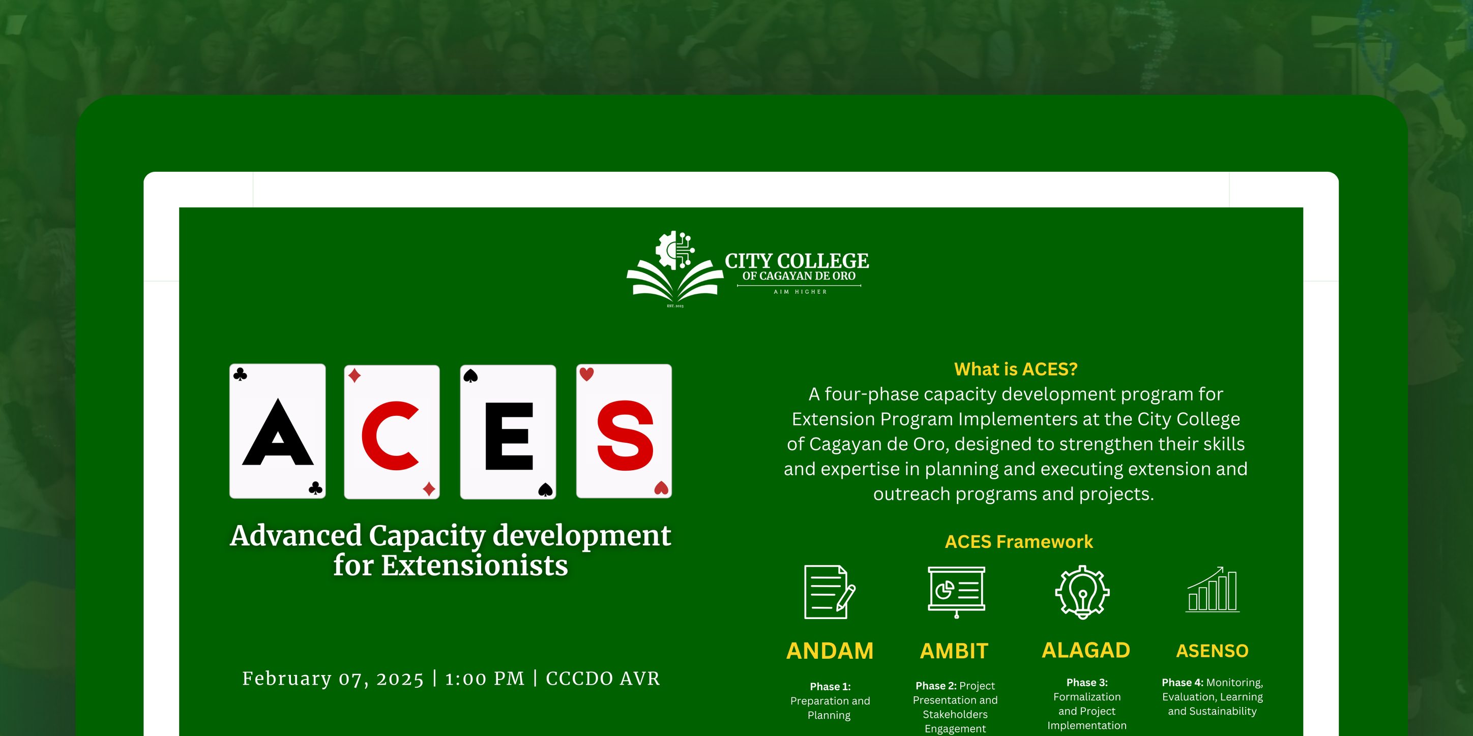 Capacity Development Training for Extensionists