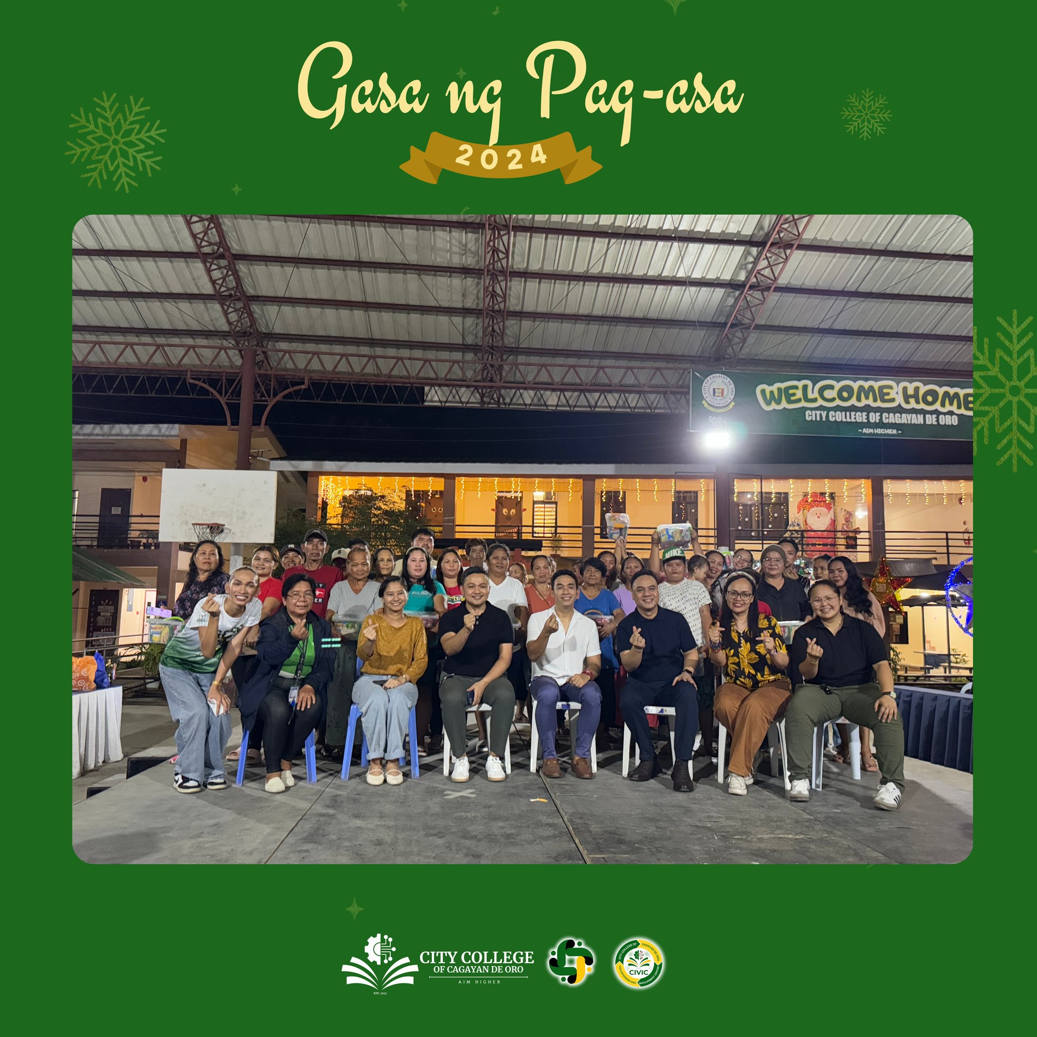 Gasa ng Pag-asa: Extension and Social Development Services Cluster Hosts Outreach Program with CSG