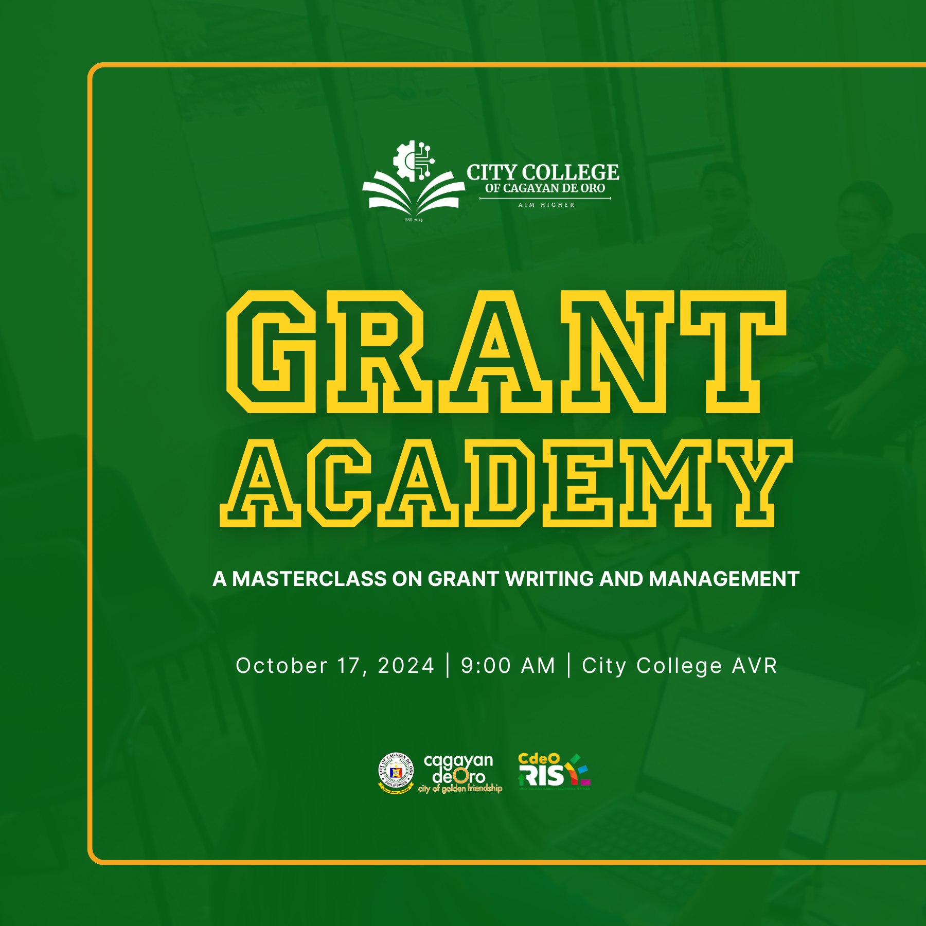 Grant Academy: A Masterclass on Grant Writing and Management