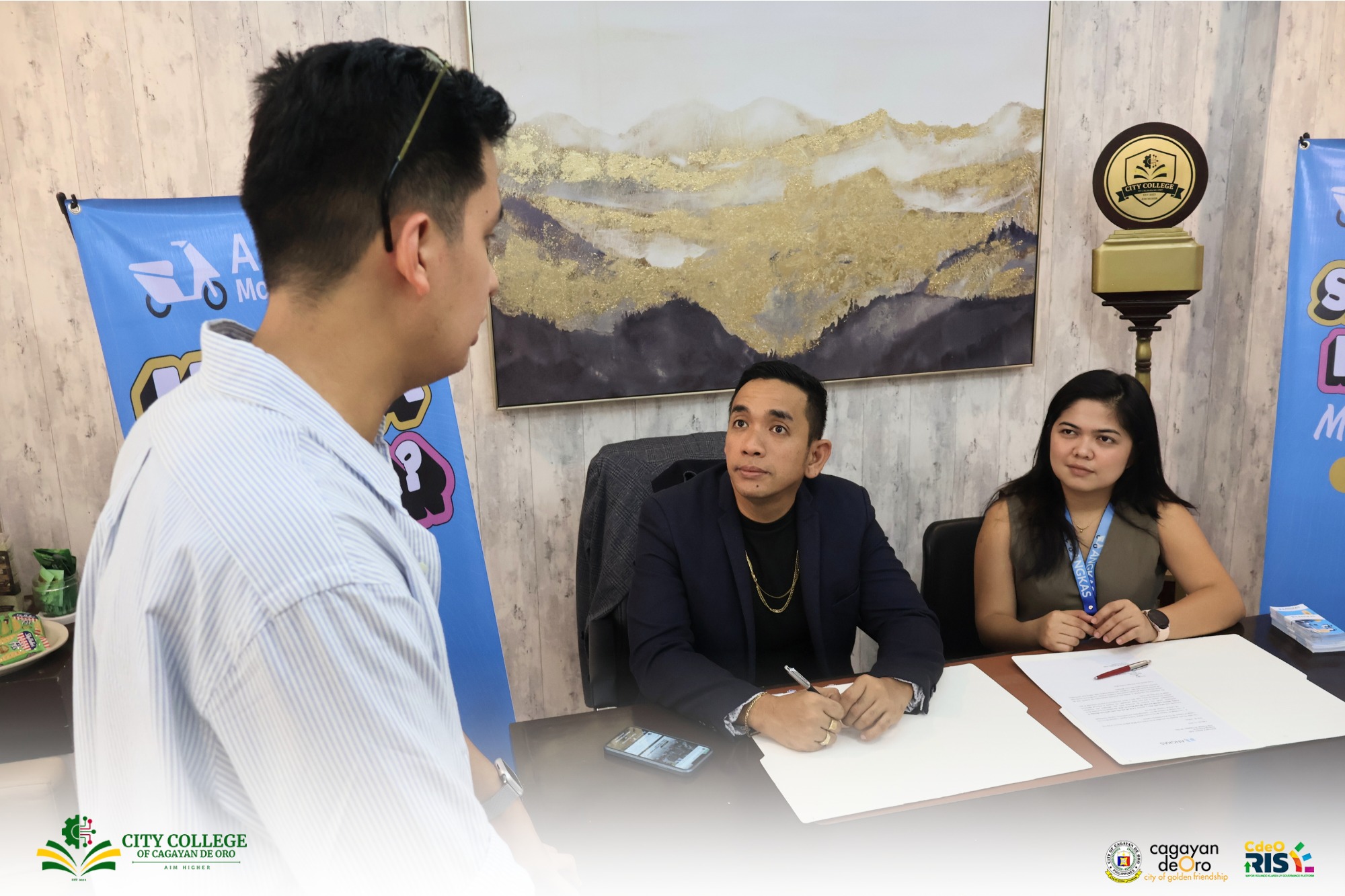 City College of CDO and Angkas CDO Forge Partnership for Enhanced Transportation - Image 2