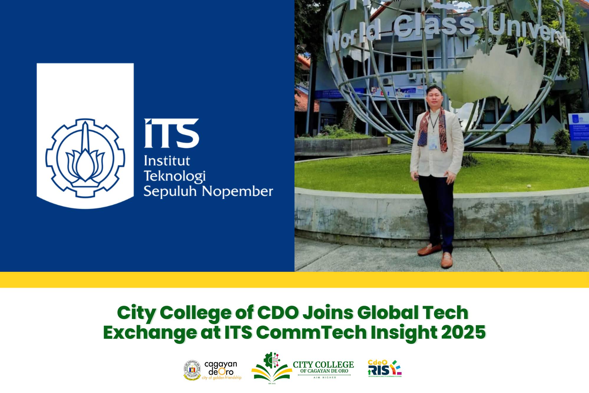 City College of CDO Joins Global Tech Exchange at ITS CommTech Insight 2025