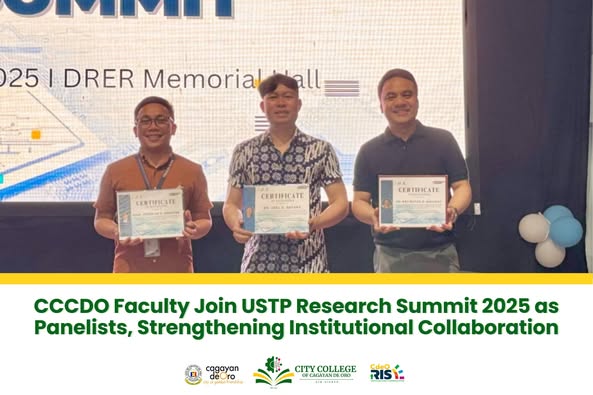CCCDO Faculty Join USTP Research Summit 2025 as Panelists, Strengthening Institutional Collaboration - Image 1
