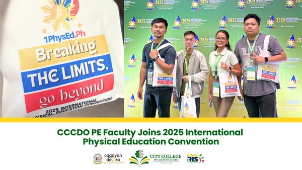 CCCDO PE Faculty Joins 2025 International Physical Education Convention