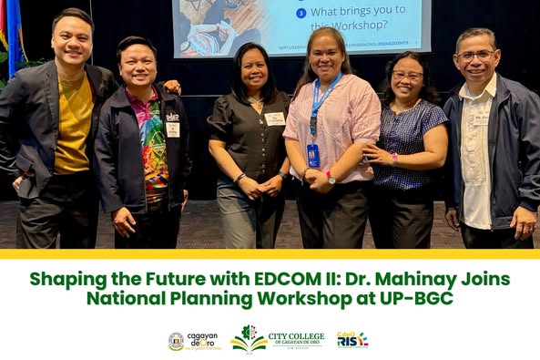 Shaping the Future with EDCOM II: Dr. Mahinay Joins National Planning Workshop at UP-BGC