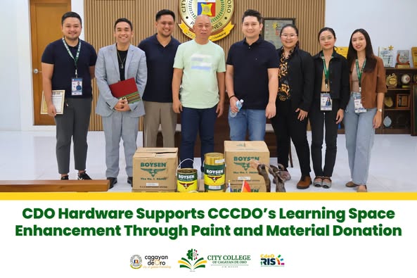 CDO Hardware Supports CCCDO’s Learning Space Enhancement Through Paint and Material Donation