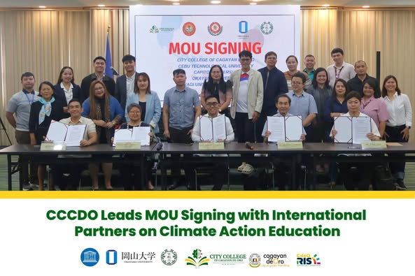 CCCDO Leads MOU Signing with International Partners on Climate Action Education