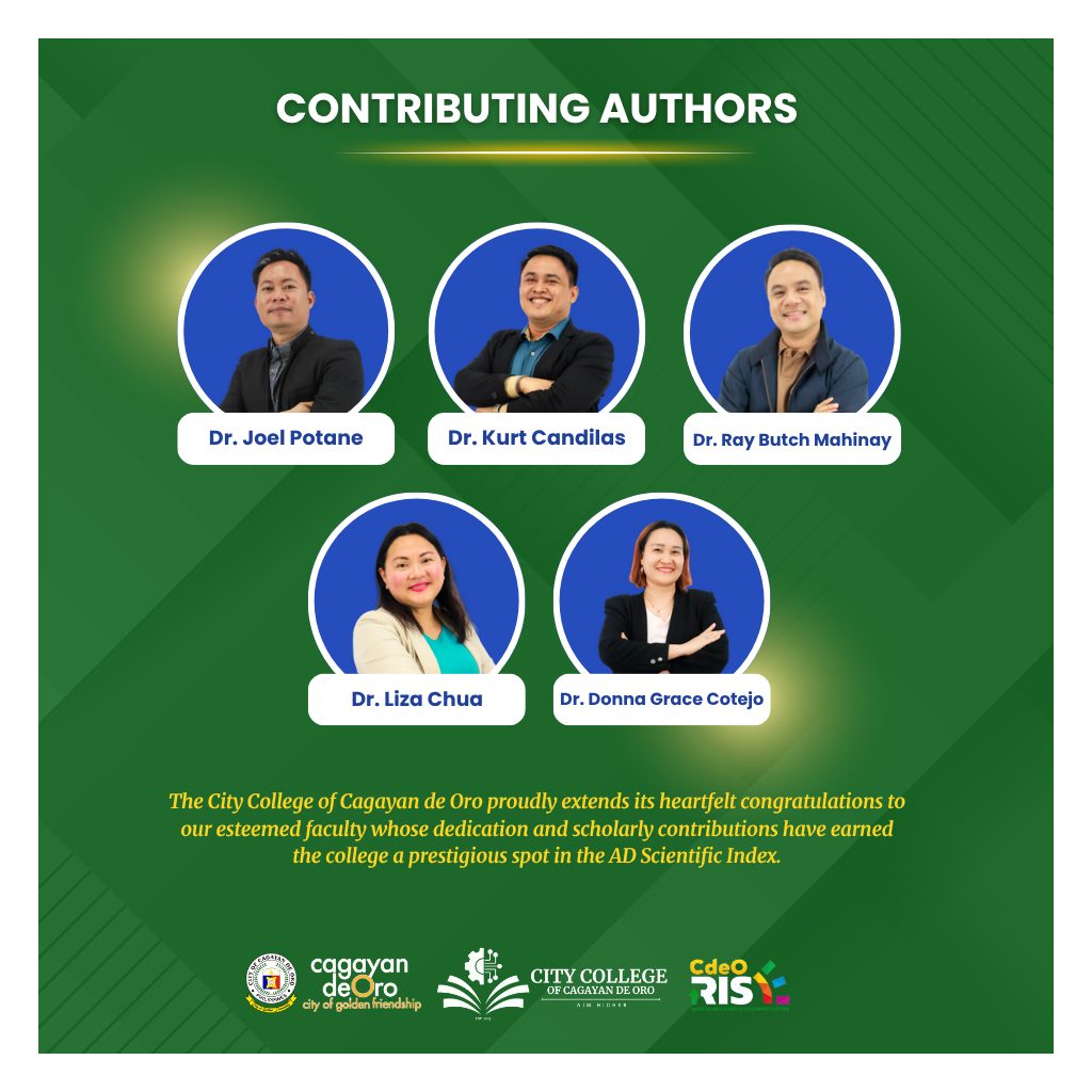 City College of Cagayan de Oro Breaks Through in Research Rankings with Entry into AD Scientific Index World Scientist and University Rankings 2025 - Image 2