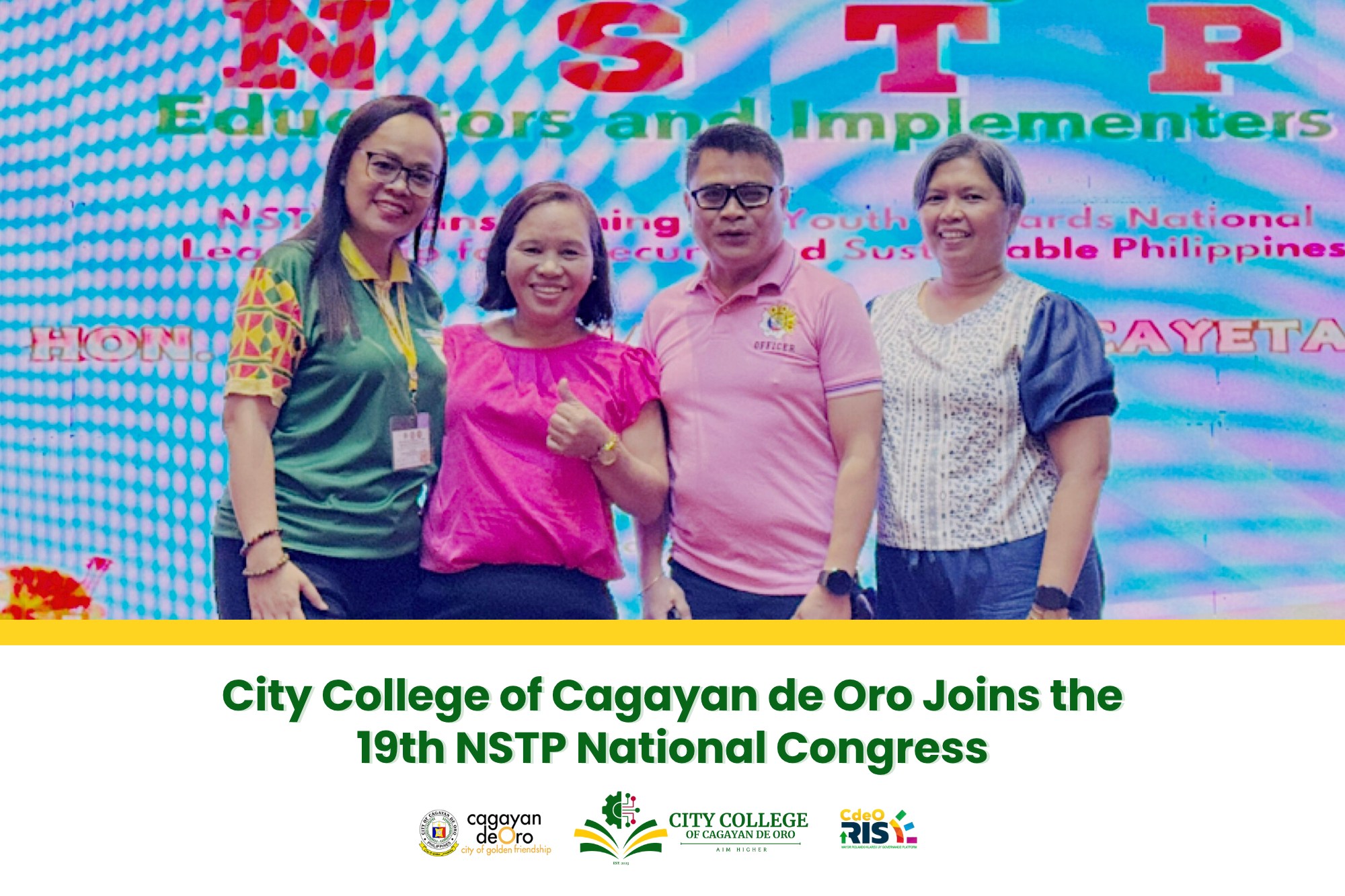 City College of Cagayan de Oro joins the 19th NSTP National Congress