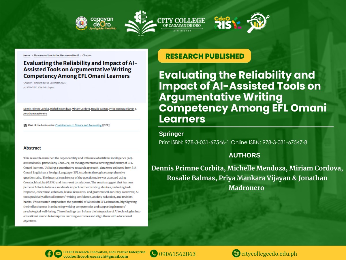 RESEARCH PUBLICATION ALERT!!! - Image 1