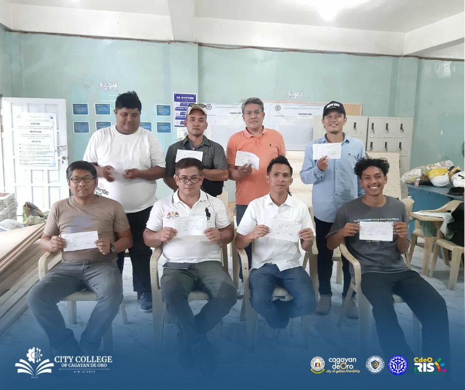 Congratulations to our new Carpentry NC II passers - Image 2