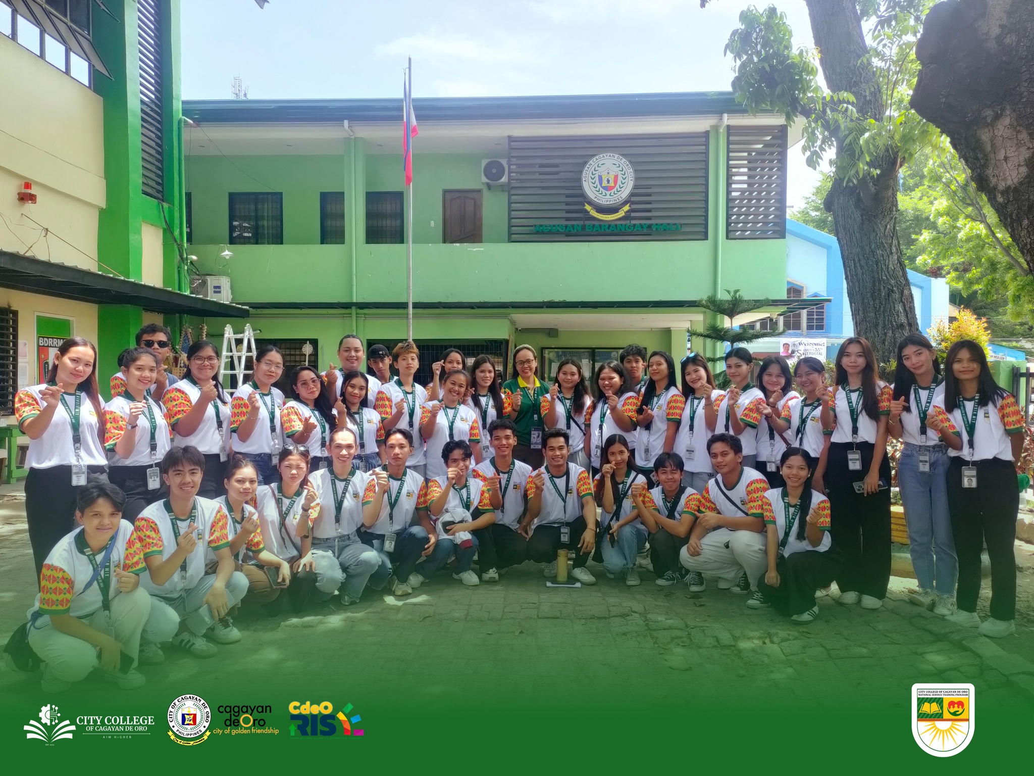 CCCDO NSTP Students Conduct Week-Long Community Immersion in Barangay Agusan