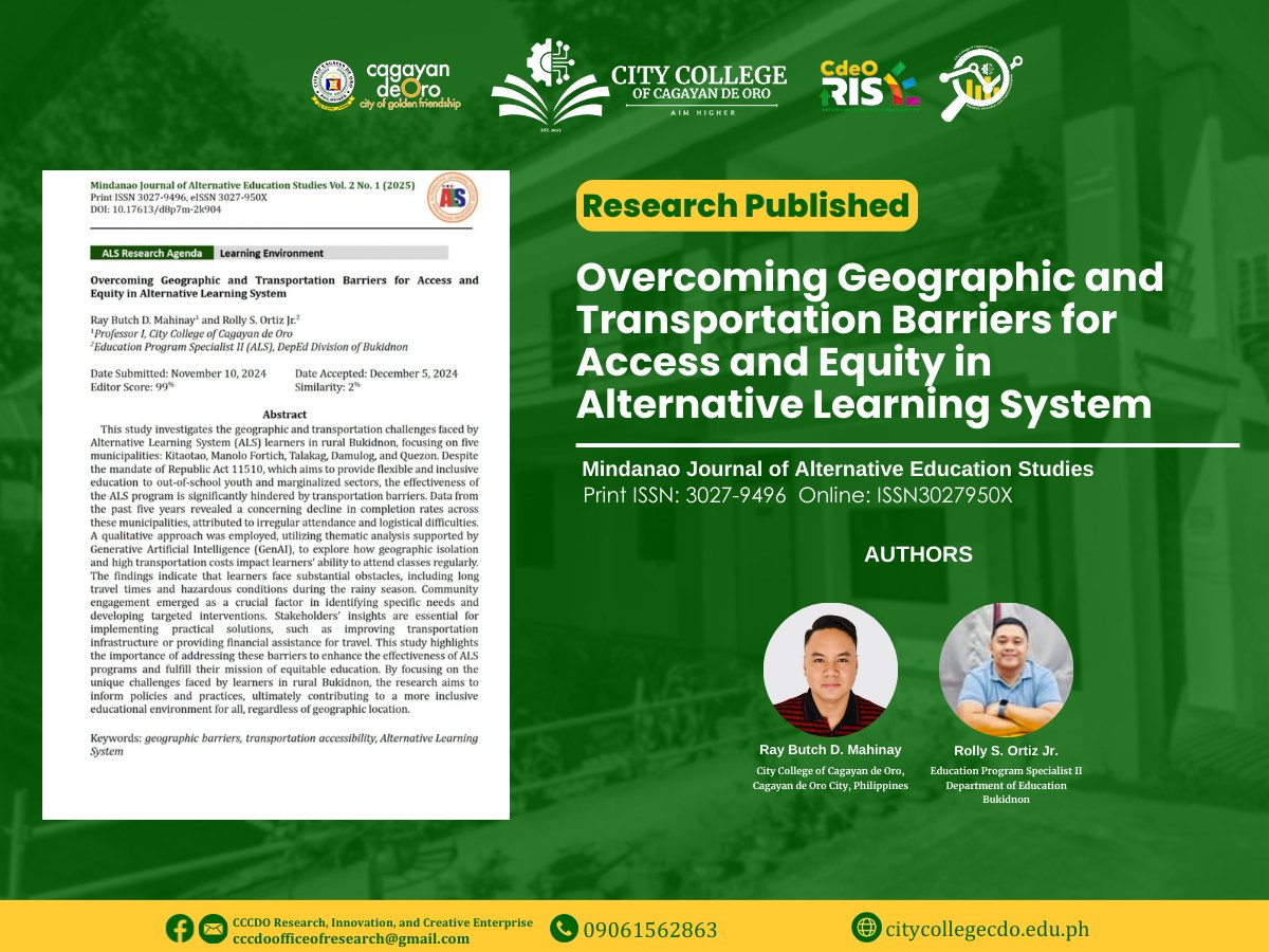 RESEARCH PUBLICATION ALERT!!! - Image 1