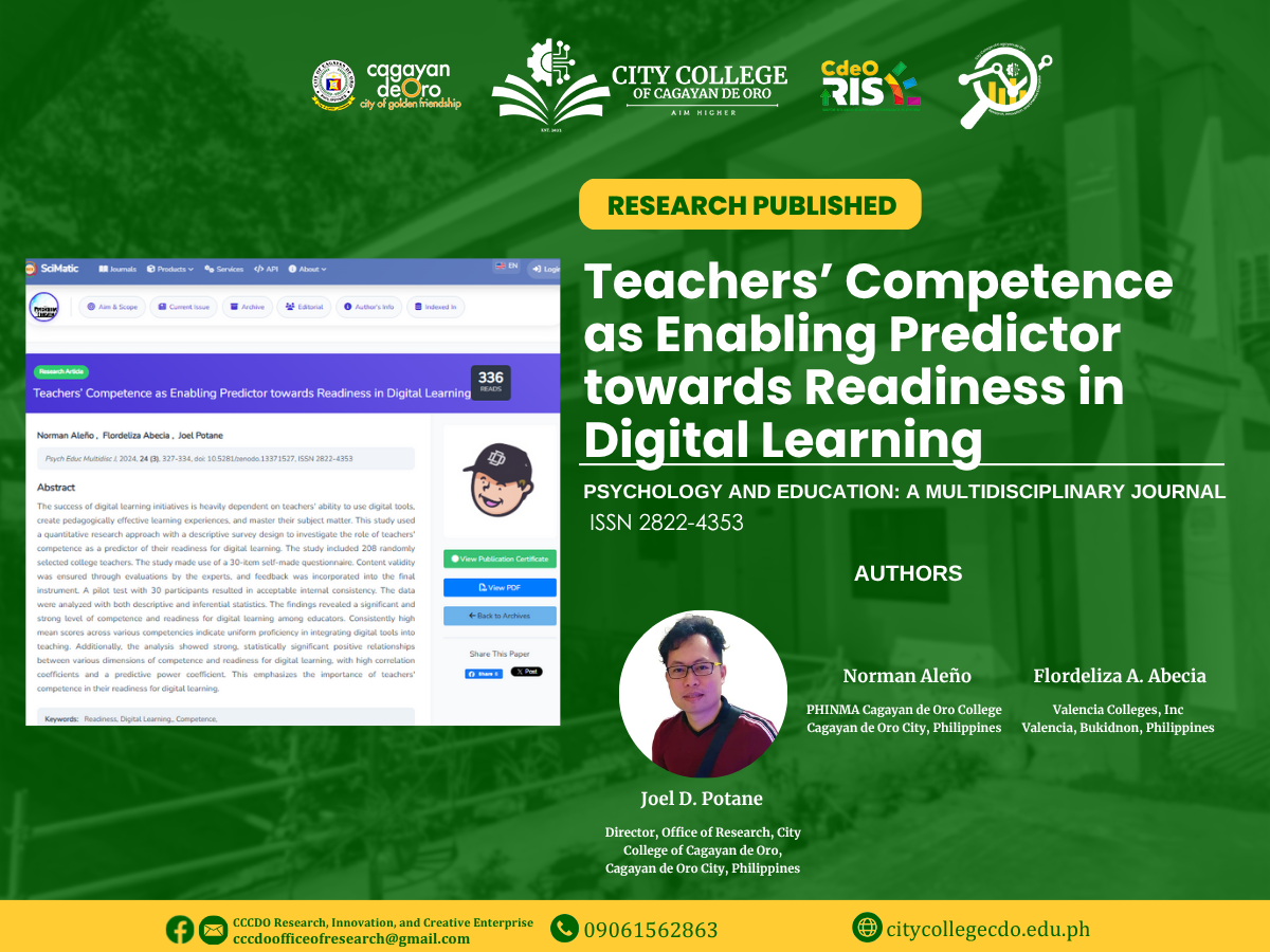 RESEARCH PUBLICATION ALERT! - Image 1