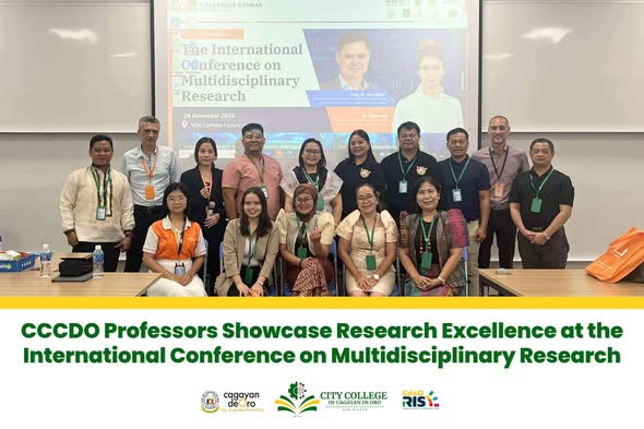 CCCDO Professors Showcase Research Excellence at the International Conference on Multidisciplinary Research