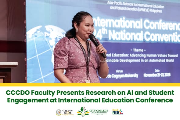 CCCDO Faculty Presents Research on AI and Student Engagement at International Education Conference