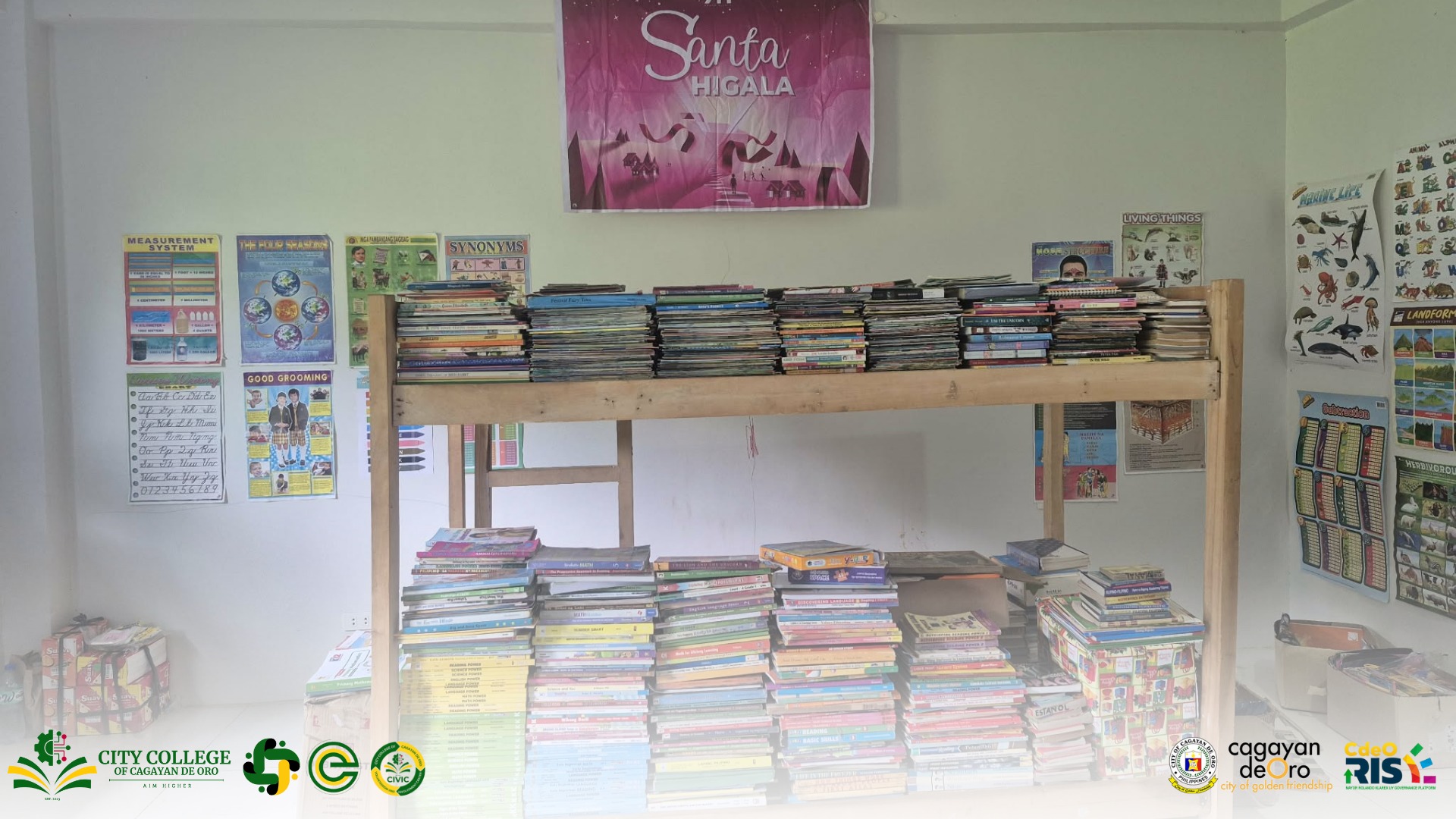 𝐄𝐦𝐩𝐨𝐰𝐞𝐫𝐢𝐧𝐠 𝐂𝐨𝐦𝐦𝐮𝐧𝐢𝐭𝐲 𝐓𝐡𝐫𝐨𝐮𝐠𝐡 𝐁𝐨𝐨𝐤 𝐃𝐨𝐧𝐚𝐭𝐢𝐨𝐧 𝐃𝐫𝐢𝐯𝐞 𝐚𝐭 𝐄𝐂𝐋𝐈𝐏 𝐂𝐞𝐧𝐭𝐞𝐫