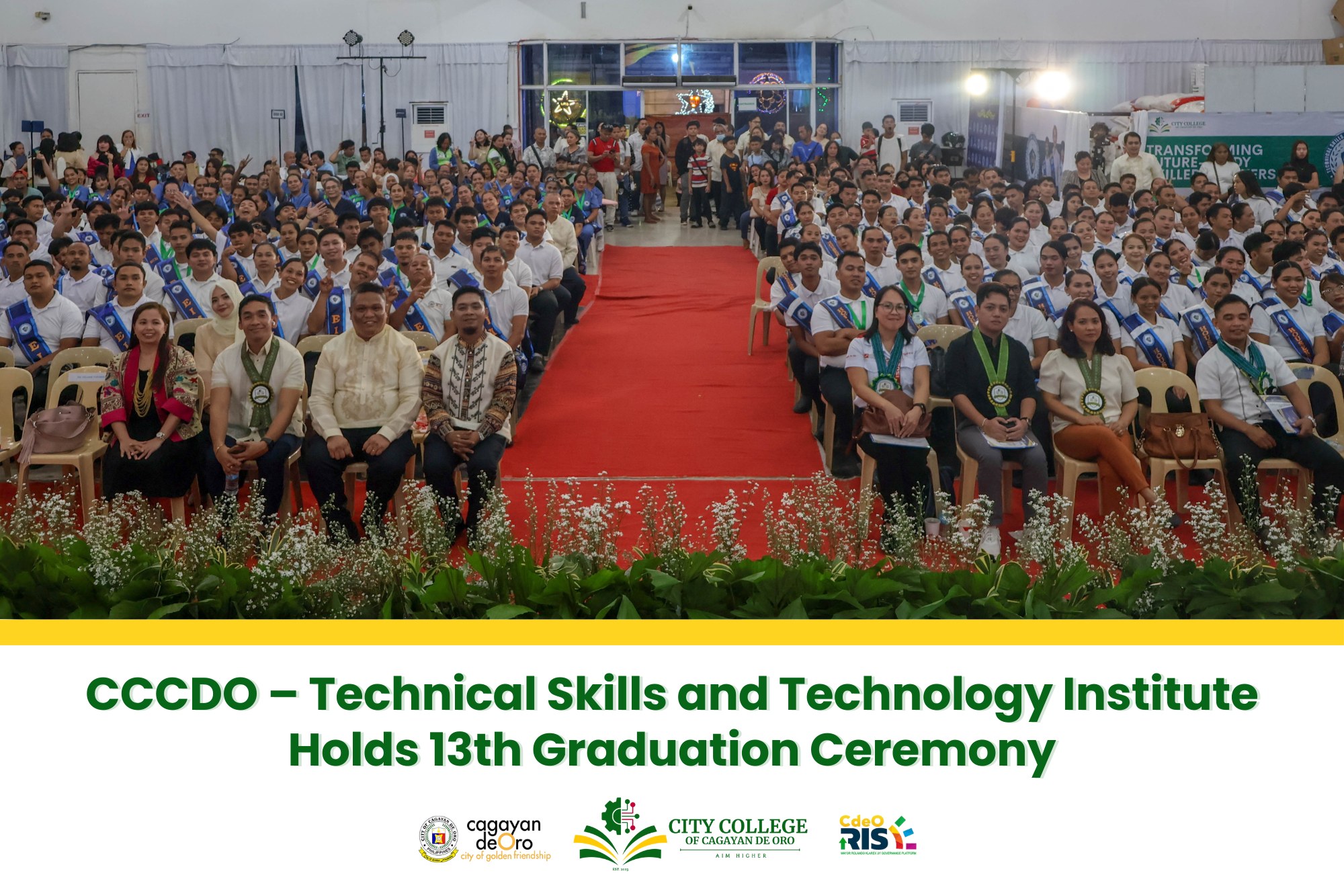 CCCDO – Technical Skills and Technology Institute Holds 13th Graduation Ceremony