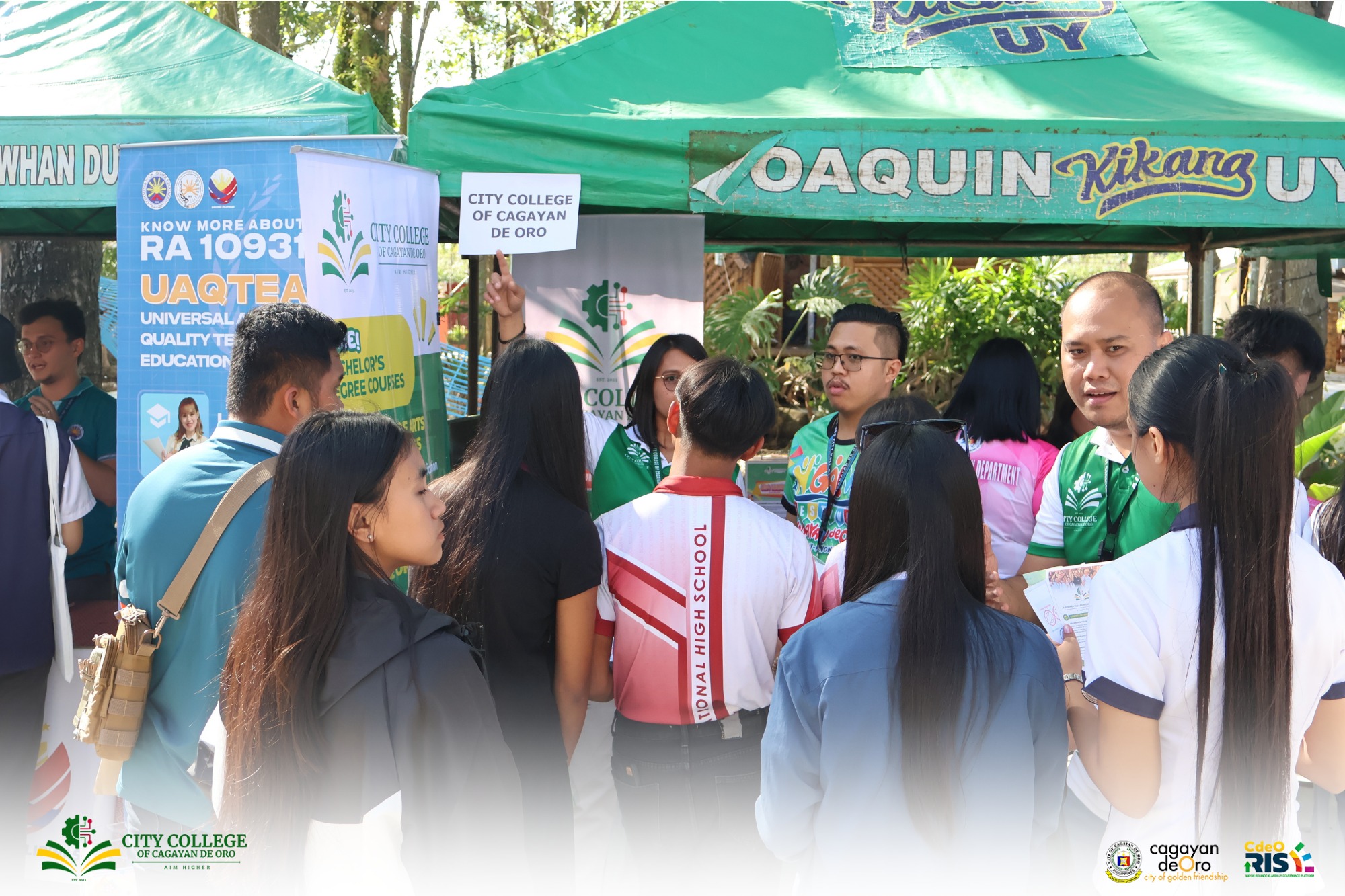 City College of CDO Engages Senior High Learners at LANDAS 2026 Career Expo - Image 1