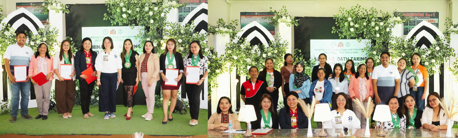 ALCU-X Librarians Convene for Oath-Taking and Seminar on Quality Library Services