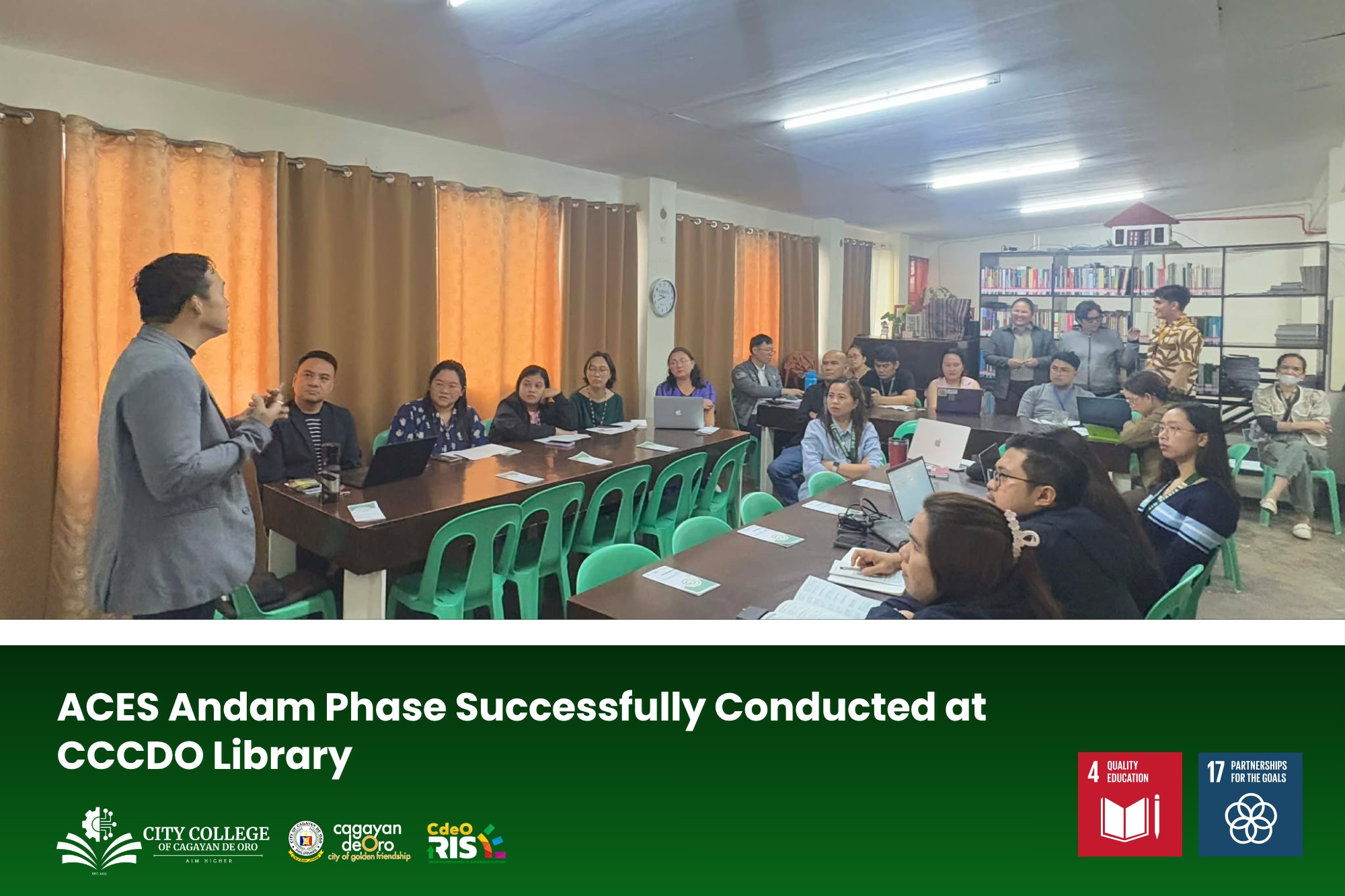 ACES Andam Phase Successfully Conducted at CCCDO Library - Image 2