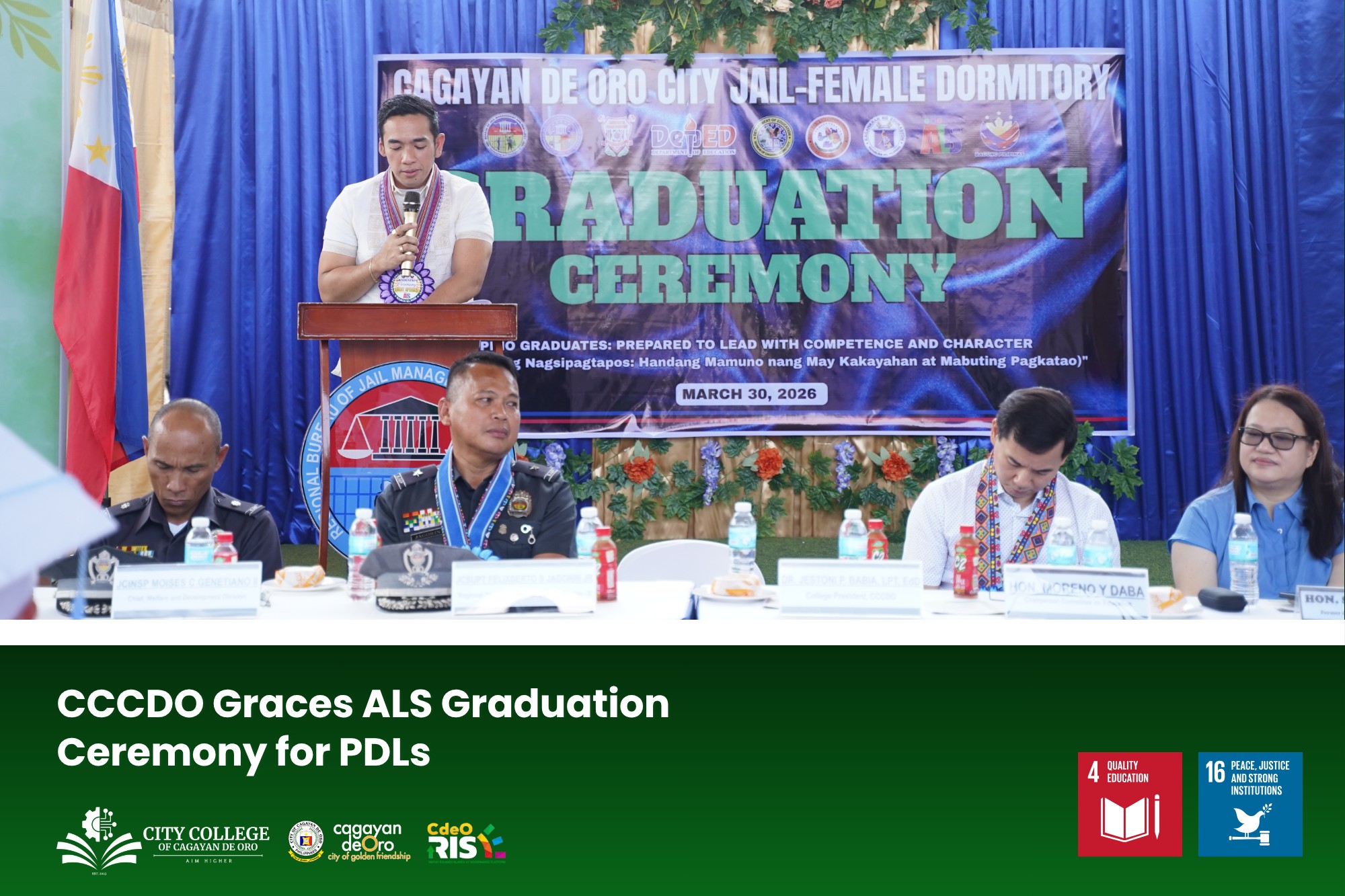 CCCDO Graces ALS Graduation Ceremony for PDLs - Image 2